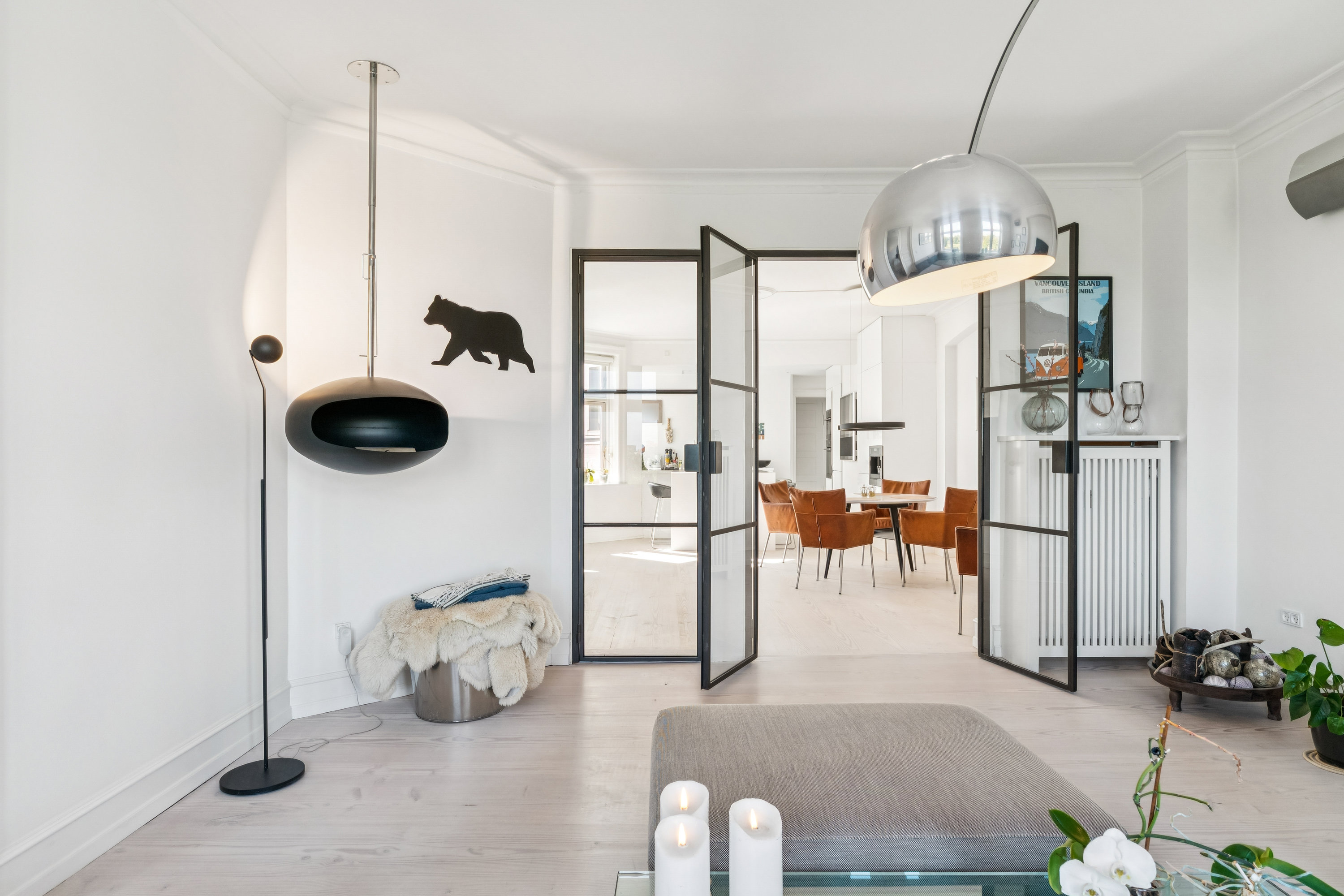 Fremhævet stue billede i fuldskærmstilstand. Billede af Gothersgade 95, 4. tv., 1123 København K