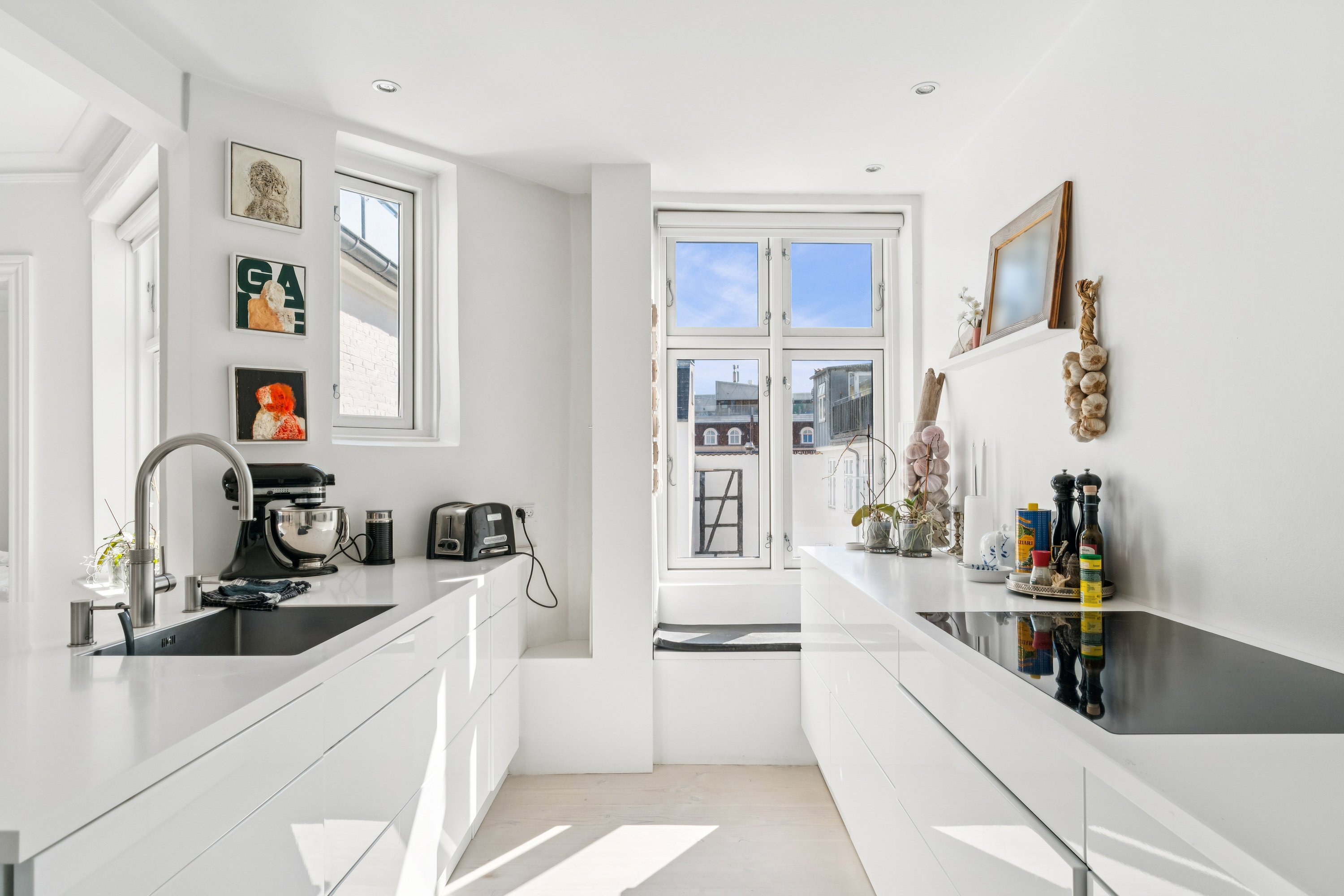 Fremhævet køkken billede i fuldskærmstilstand. Billede af Gothersgade 95, 4. tv., 1123 København K