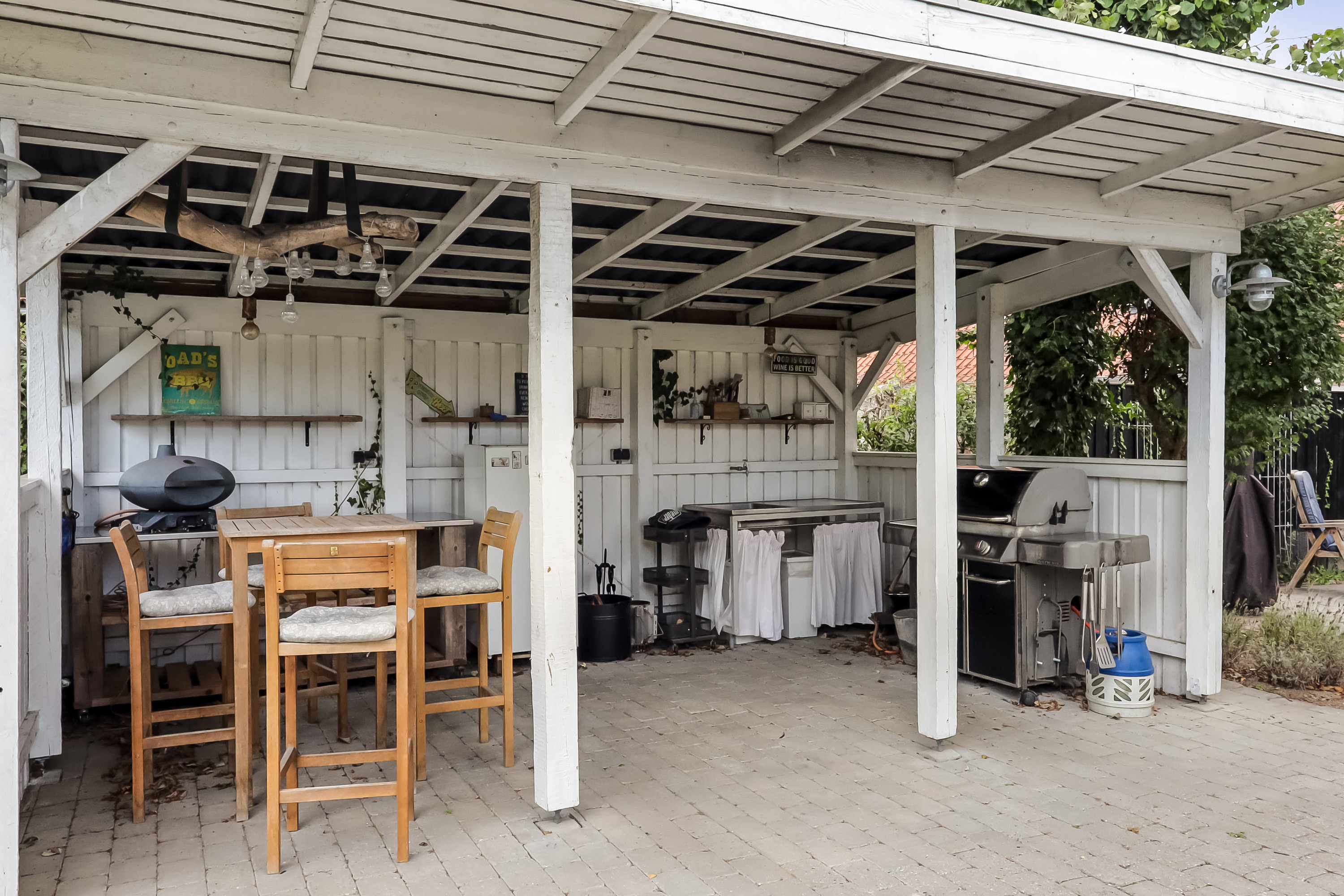 Fremhævet terrasse billede i fuldskærmstilstand. Billede af Strandgade 47, Tåsinge, 5700 Svendborg