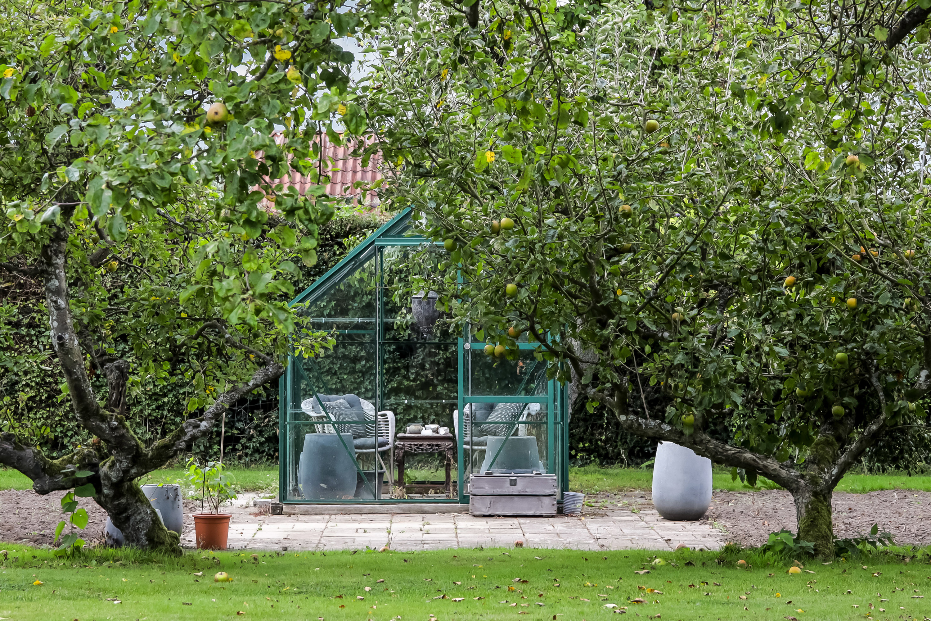 Fremhævet terrasse billede i fuldskærmstilstand. Billede af Strandgade 47, Tåsinge, 5700 Svendborg