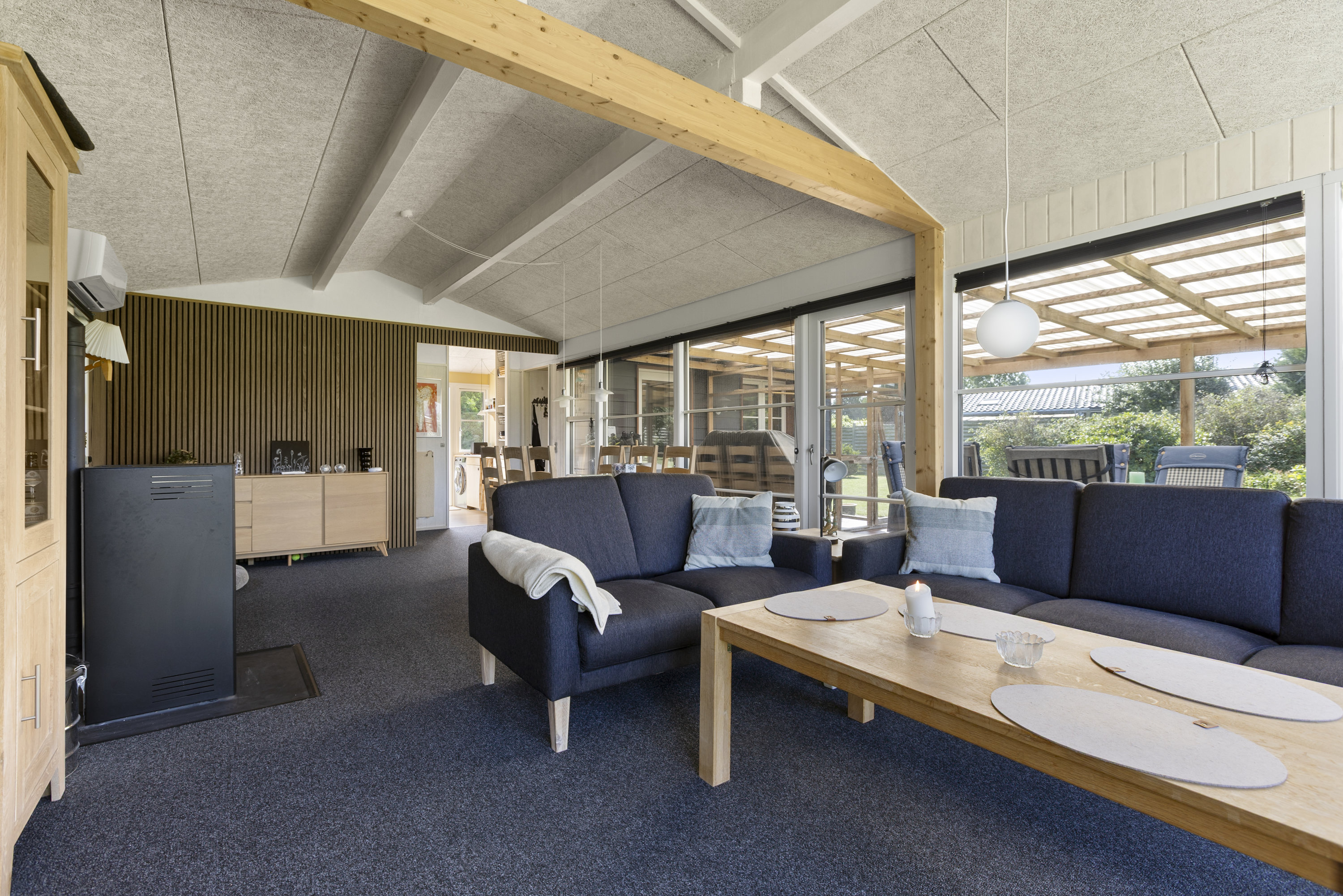 Fremhævet stue billede i fuldskærmstilstand. Billede af Sortmejsevej 24, Ll Kongsmark, 4200 Slagelse