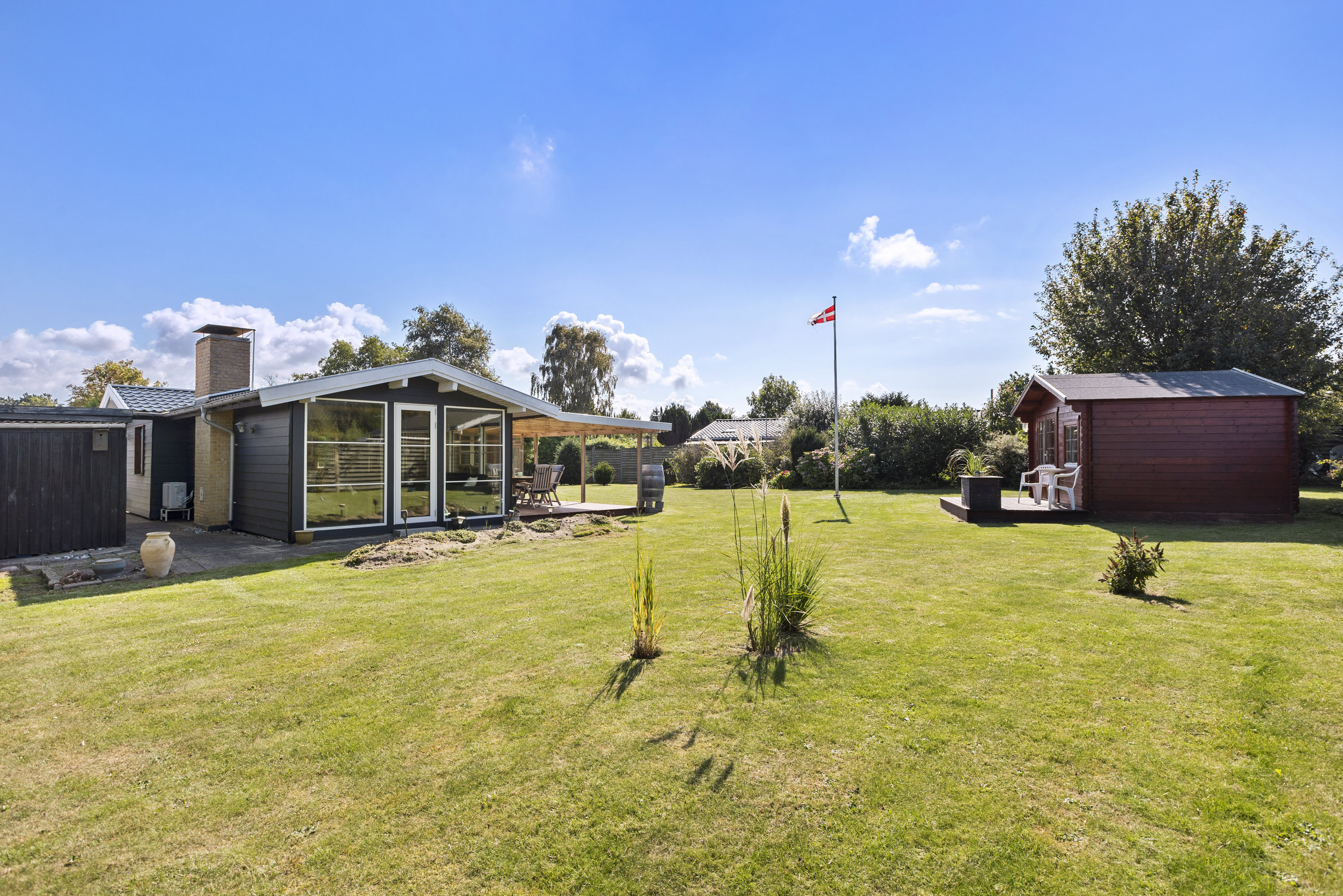 Fremhævet have billede i fuldskærmstilstand. Billede af Sortmejsevej 24, Ll Kongsmark, 4200 Slagelse