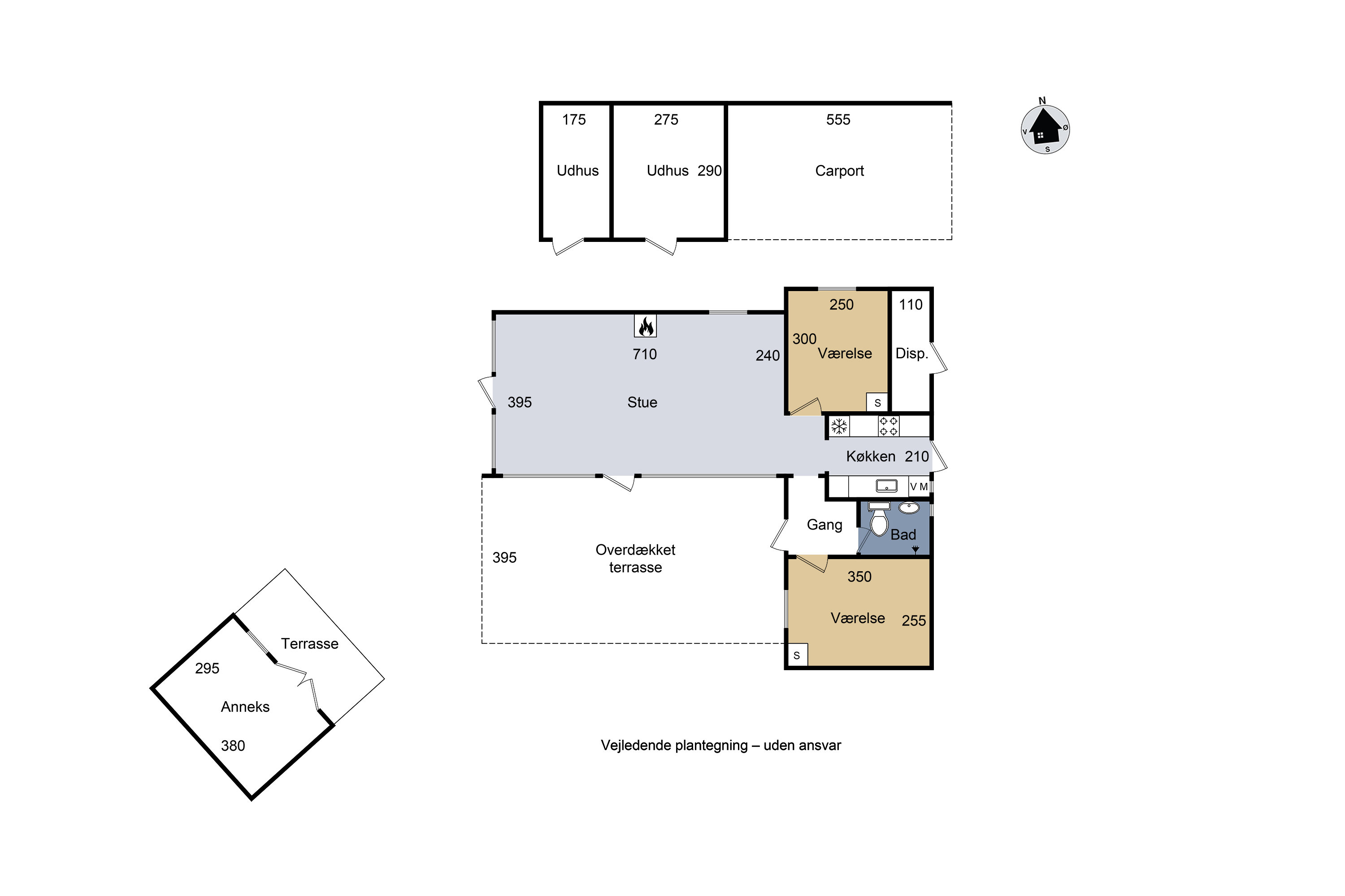 Plantegninger billede af Sortmejsevej 24, Ll Kongsmark, 4200 Slagelse