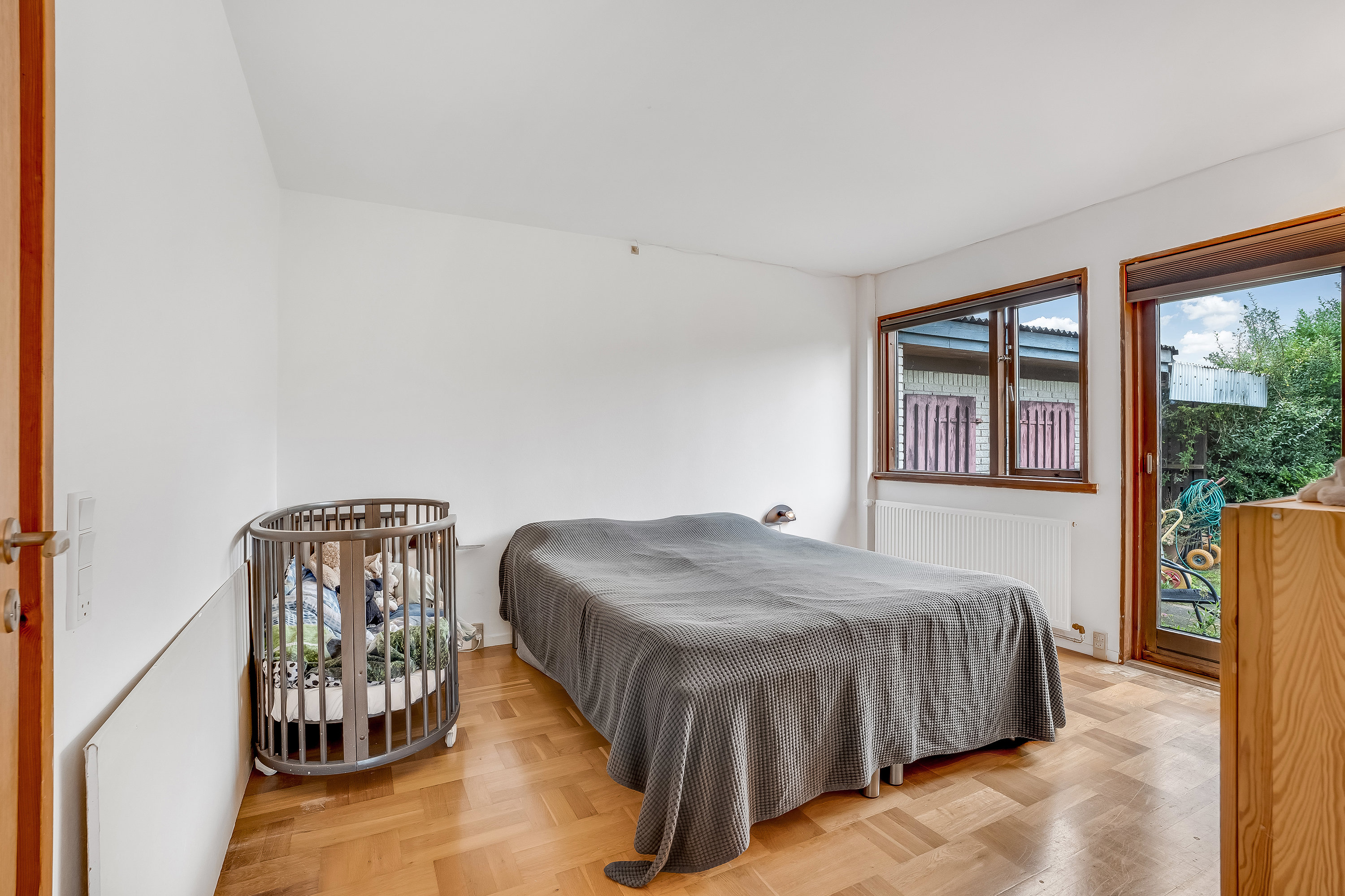 Fremhævet soveværelse billede i fuldskærmstilstand. Billede af Krummingen 8, Nagelsti, 4800 Nykøbing F