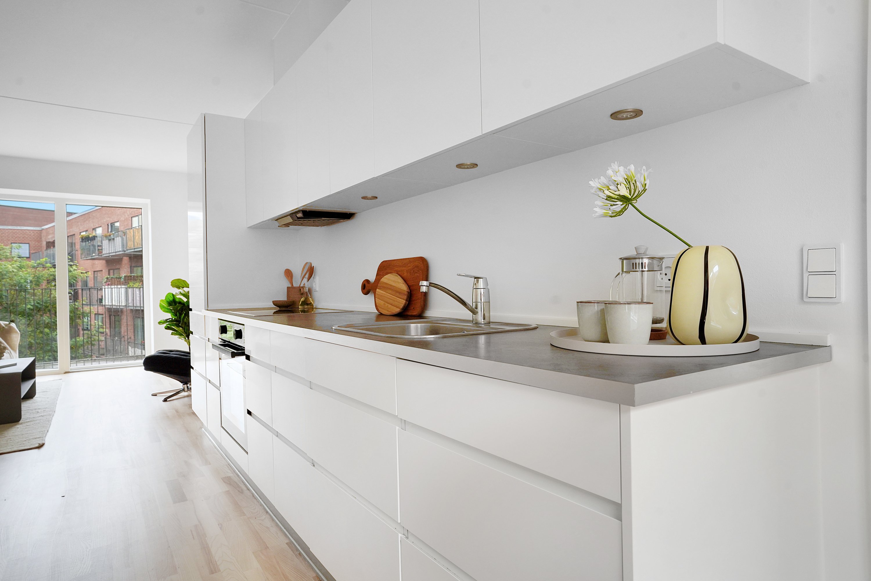 Fremhævet køkken billede i fuldskærmstilstand. Billede af Tove Maës Vej 2, 2. tv., 2500 Valby