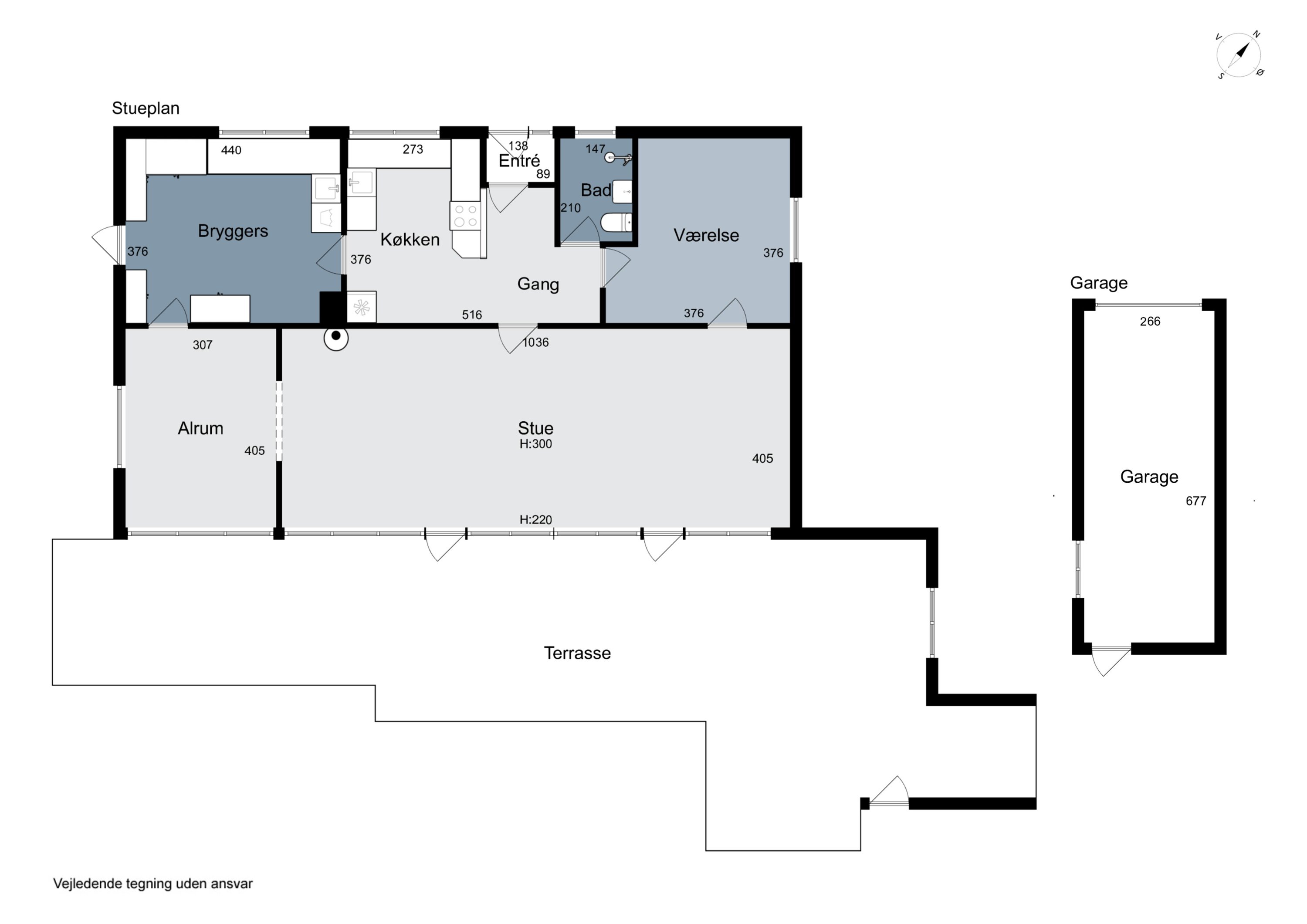 Plantegninger billede af Skodsborgvej 380, 2850 Nærum