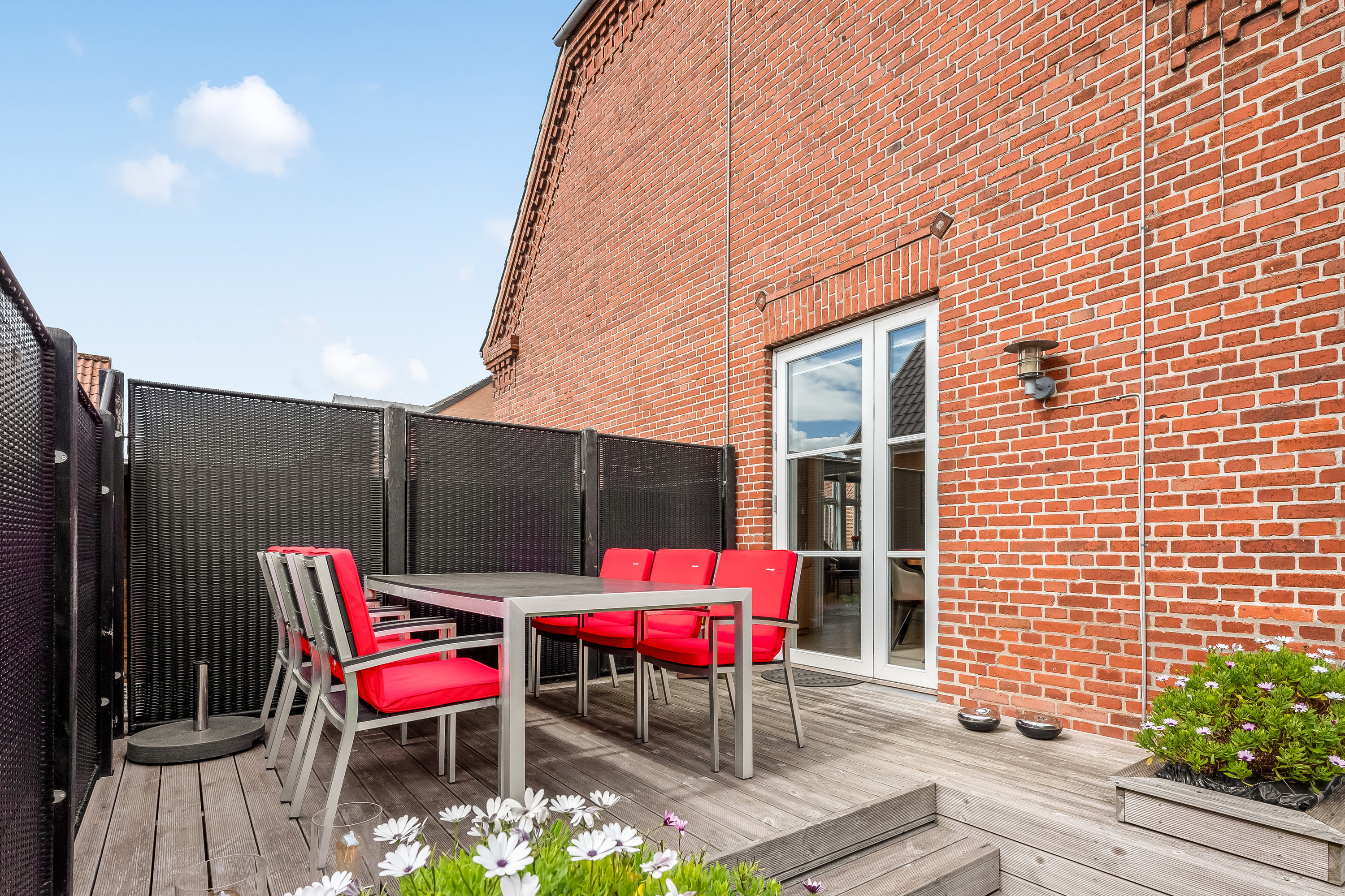 Fremhævet terrasse billede i fuldskærmstilstand. Billede af Fredericiagade 3, 7500 Holstebro