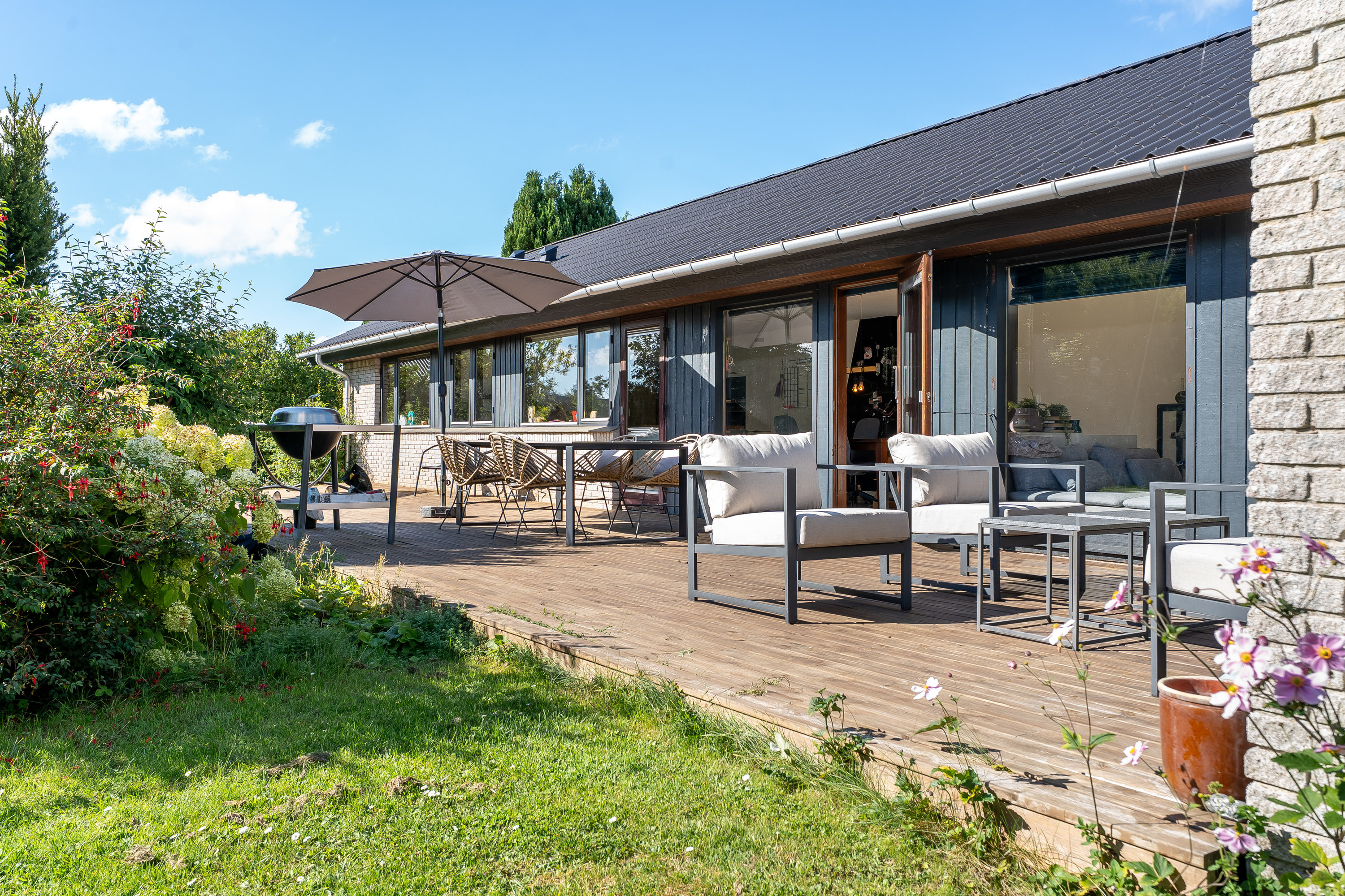 Miniaturebillede 1: terrasse. Billede af Krummingen 8, Nagelsti, 4800 Nykøbing F