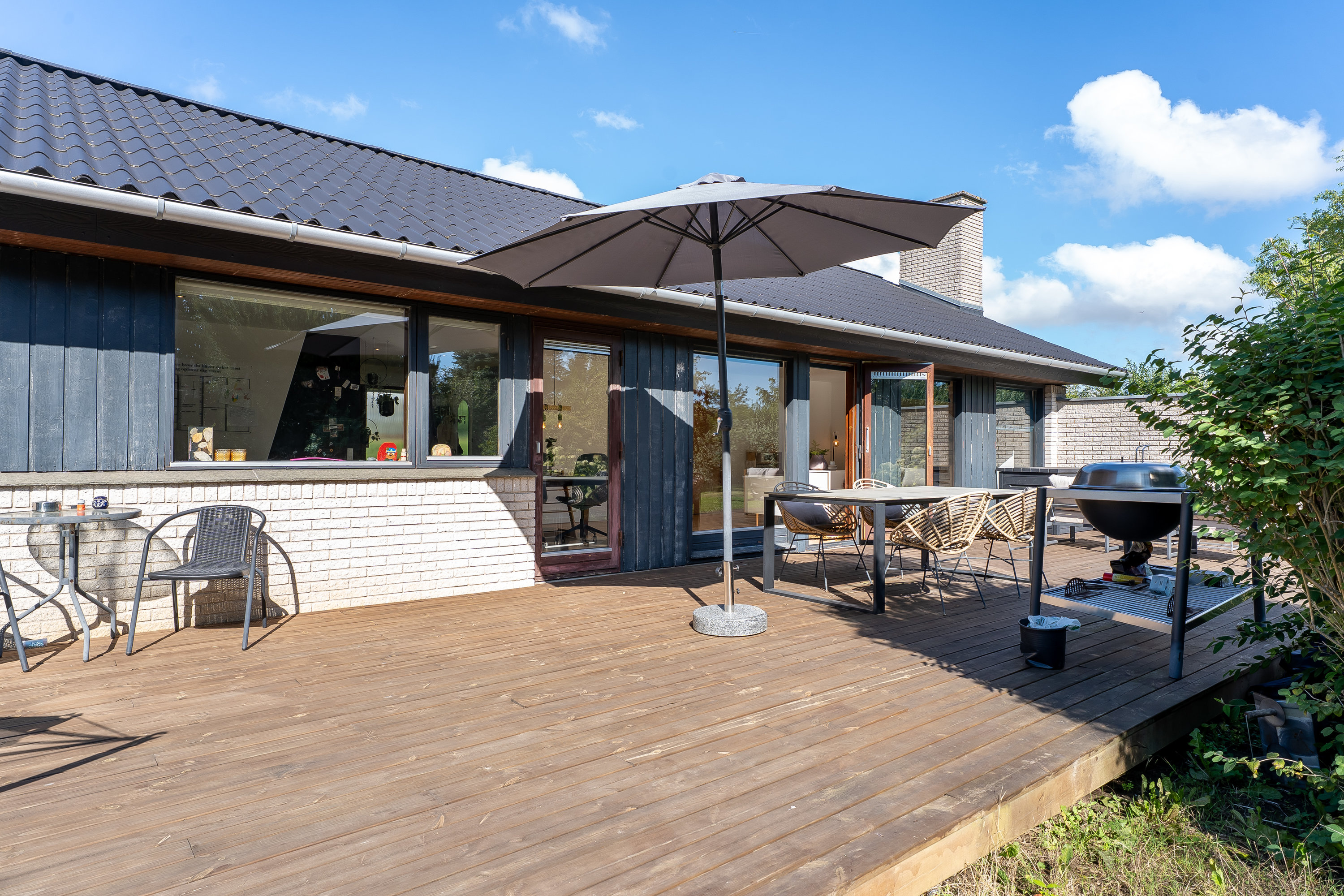 Fremhævet terrasse billede i fuldskærmstilstand. Billede af Krummingen 8, Nagelsti, 4800 Nykøbing F