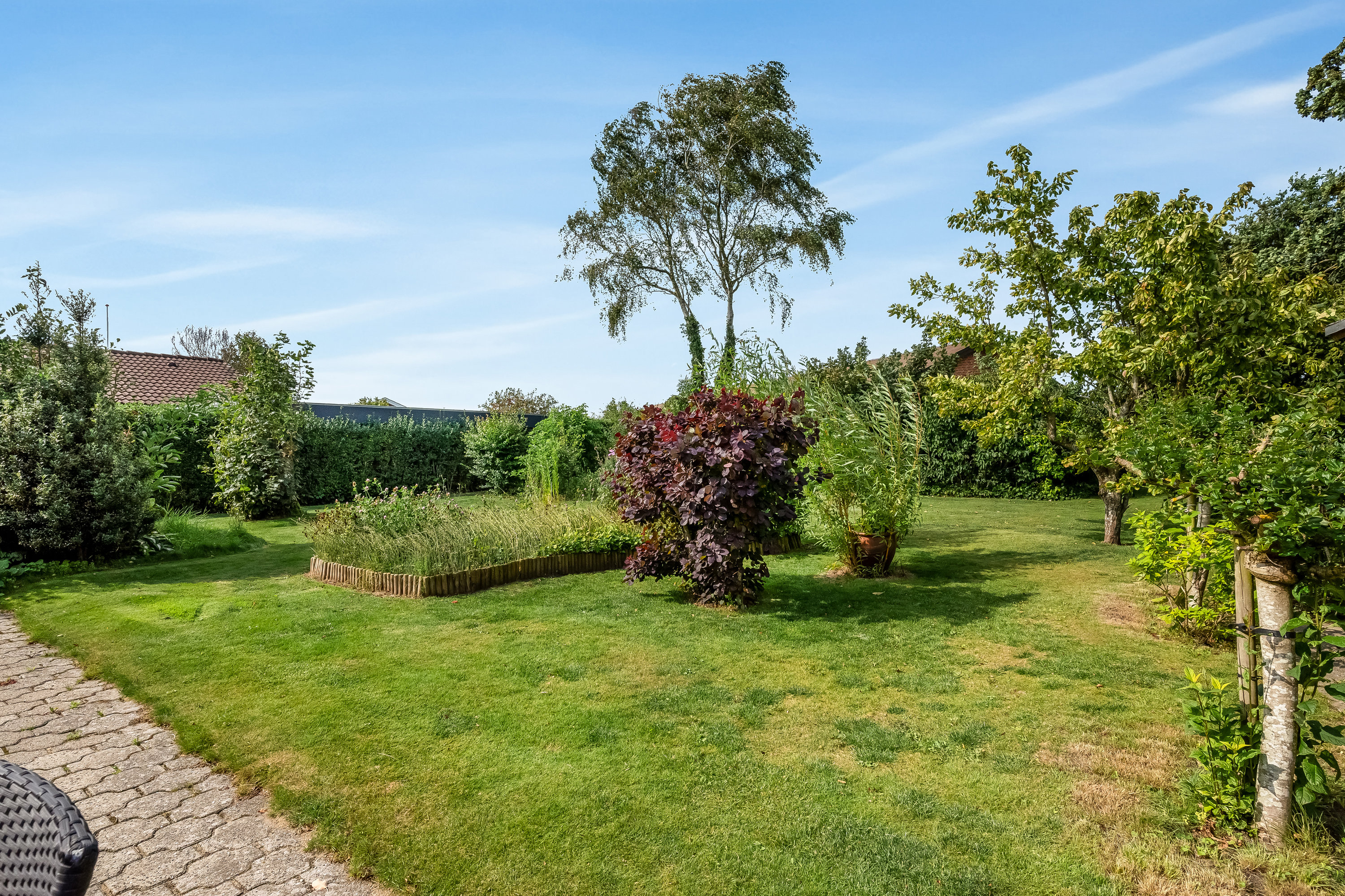 Fremhævet have billede i fuldskærmstilstand. Billede af Bogfinkevej 28, Rindum, 6950 Ringkøbing