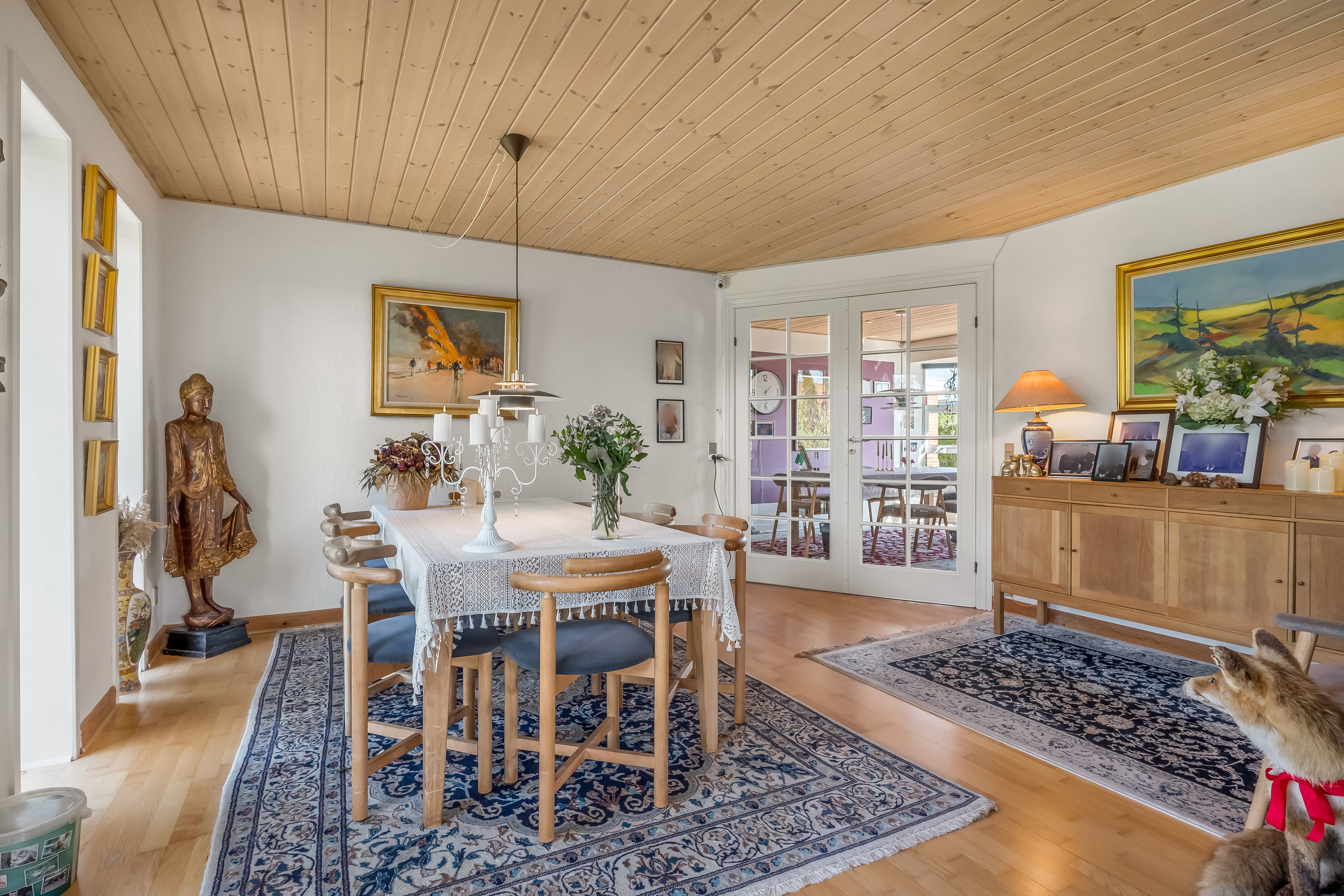 Fremhævet stue billede i fuldskærmstilstand. Billede af Bogfinkevej 28, Rindum, 6950 Ringkøbing