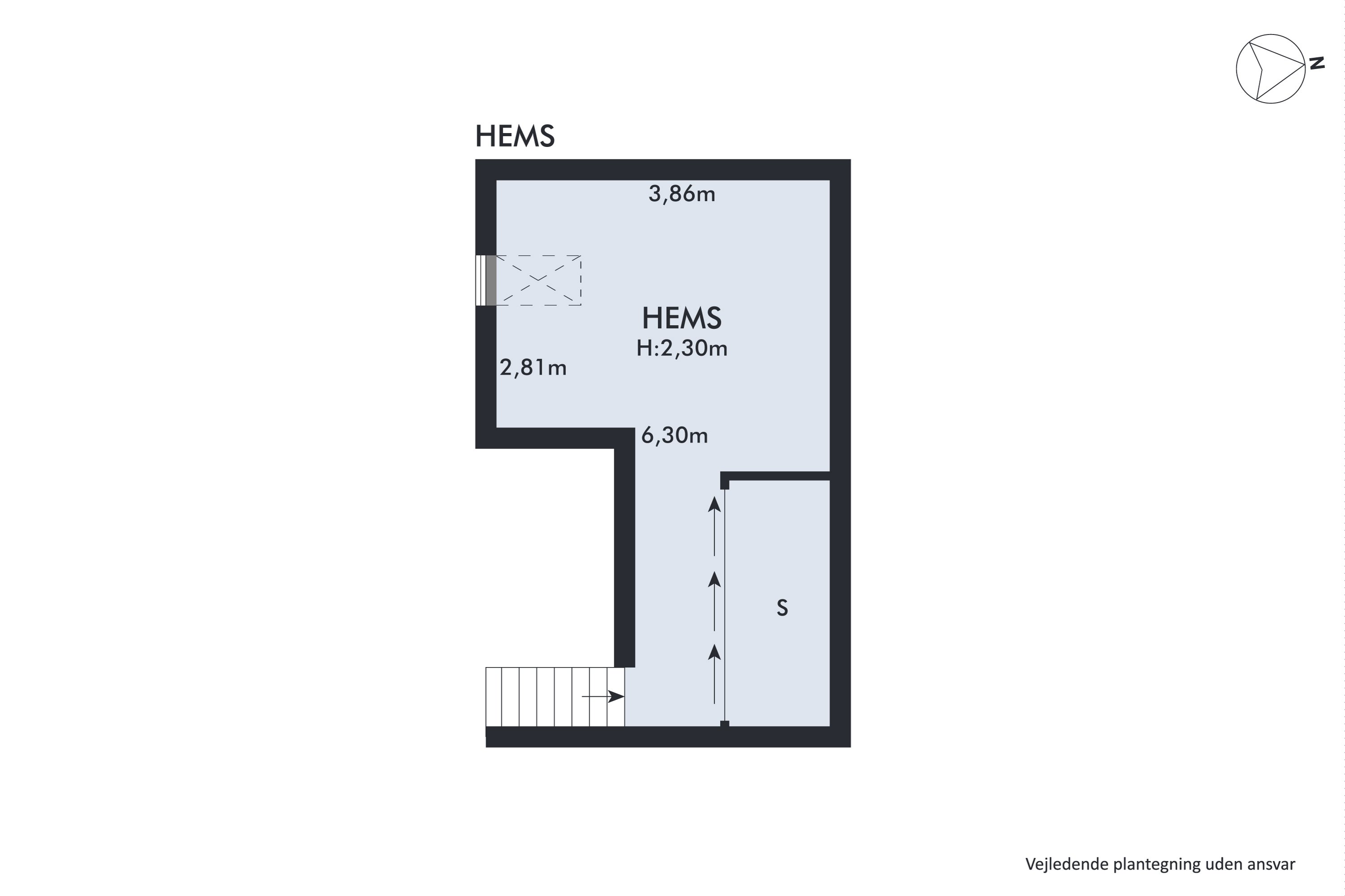 Plantegninger billede af Østergade 40, 1., Midtbyen, 8700 Horsens