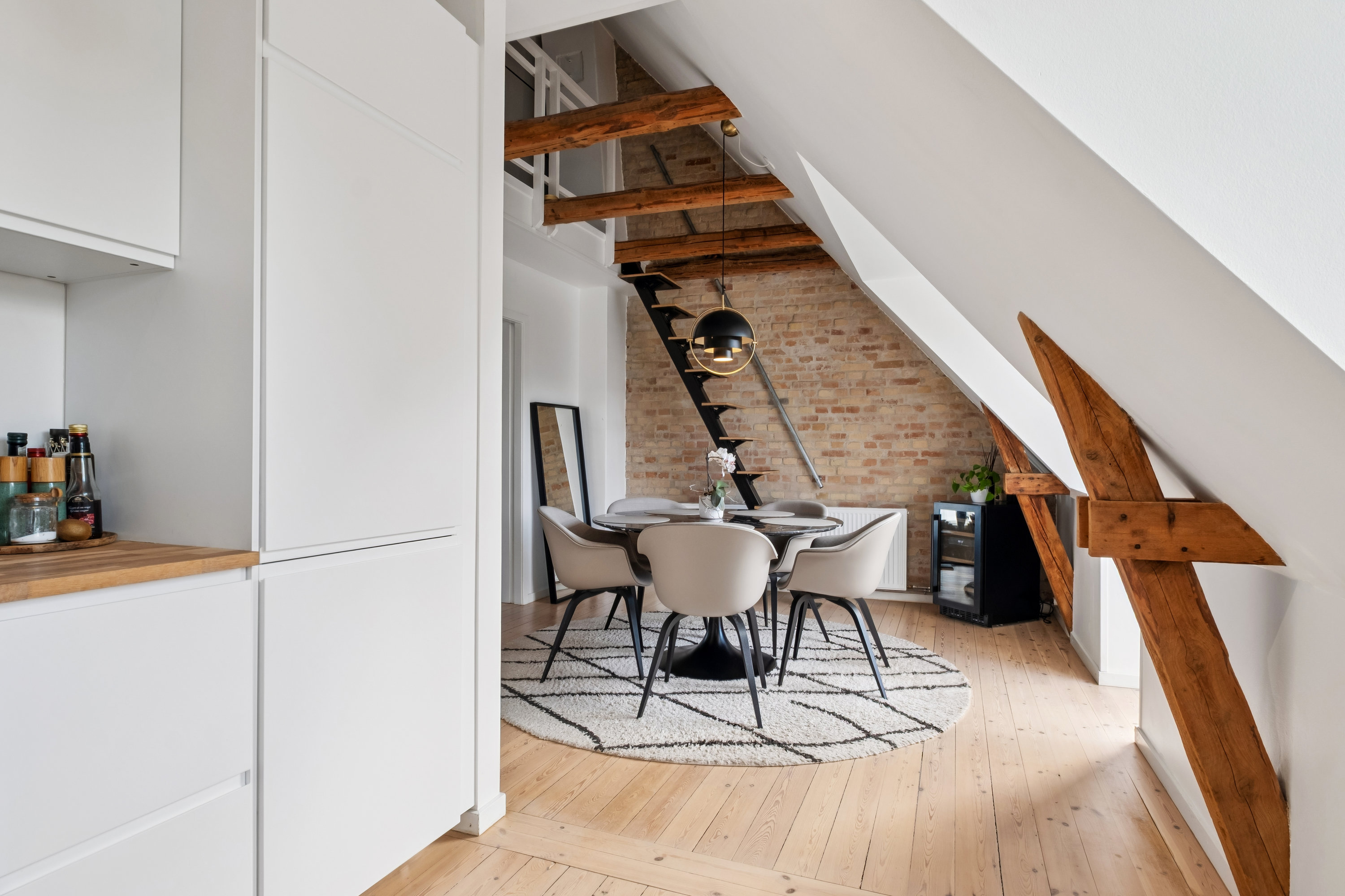 Fremhævet køkken/alrum billede i fuldskærmstilstand. Billede af Østergade 40, 1., Midtbyen, 8700 Horsens