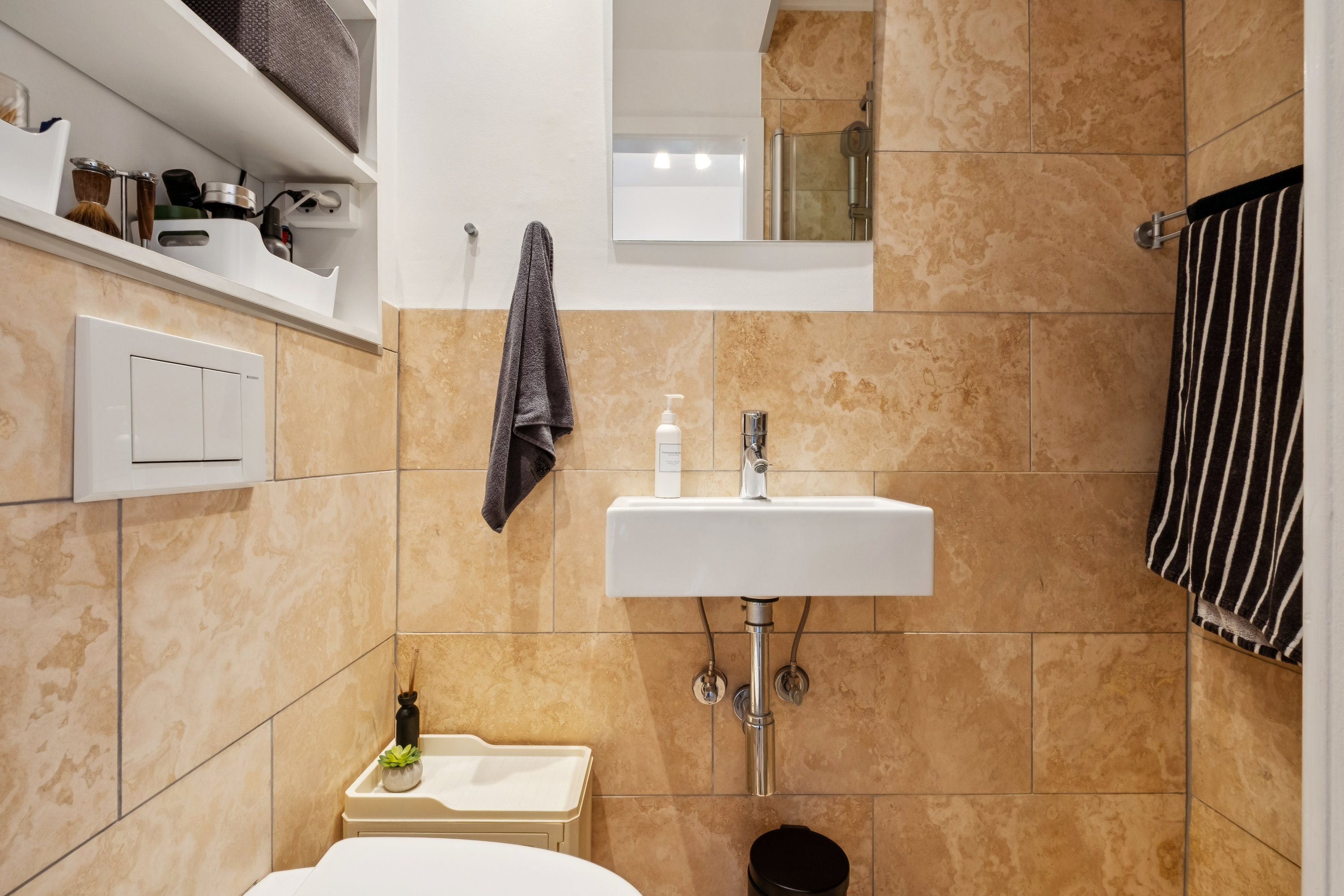 Fremhævet badeværelse billede i fuldskærmstilstand. Billede af Østergade 40, 1., Midtbyen, 8700 Horsens