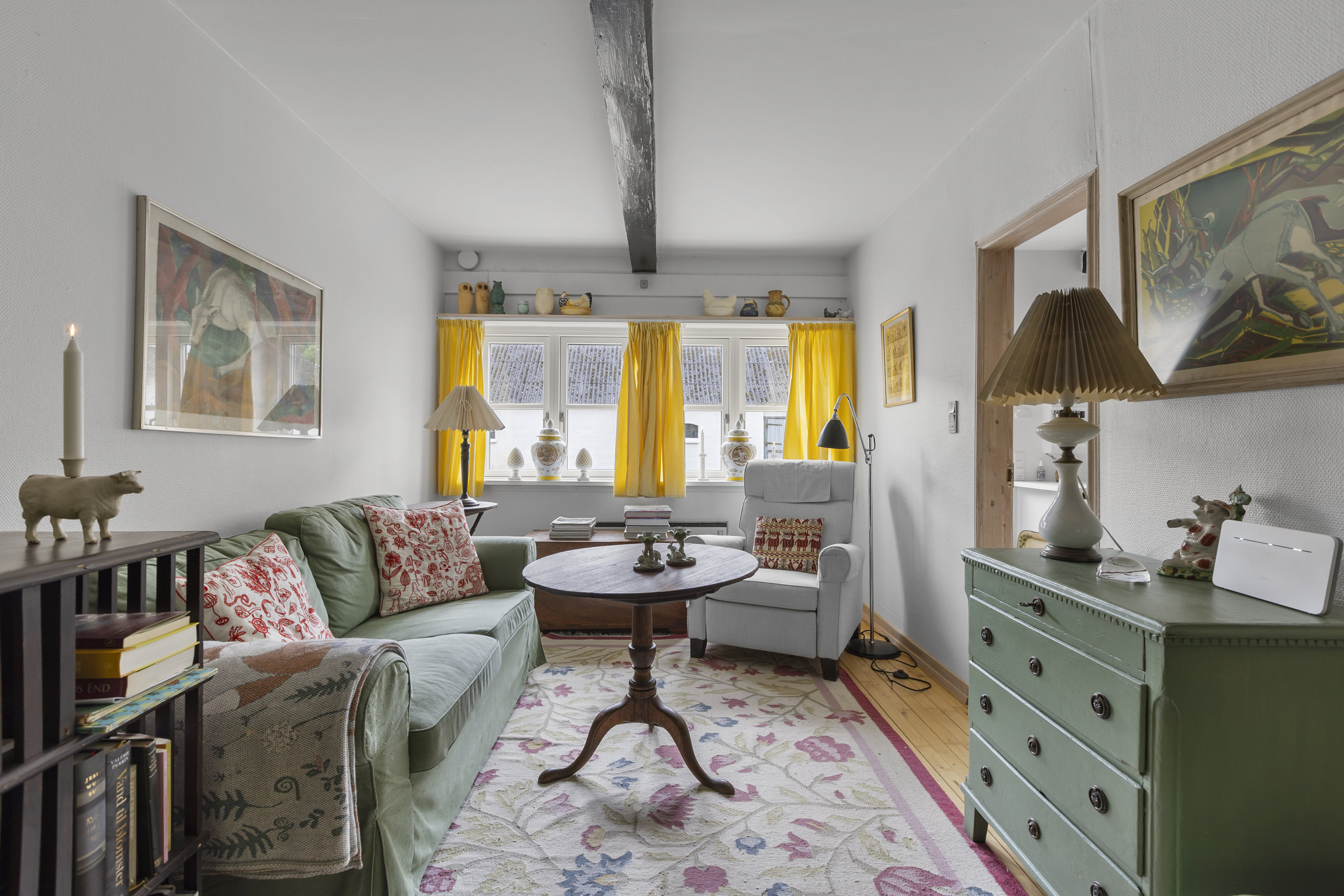 Fremhævet stue billede i fuldskærmstilstand. Billede af Smedevej 13, Kyndeløse, 4070 Kirke Hyllinge