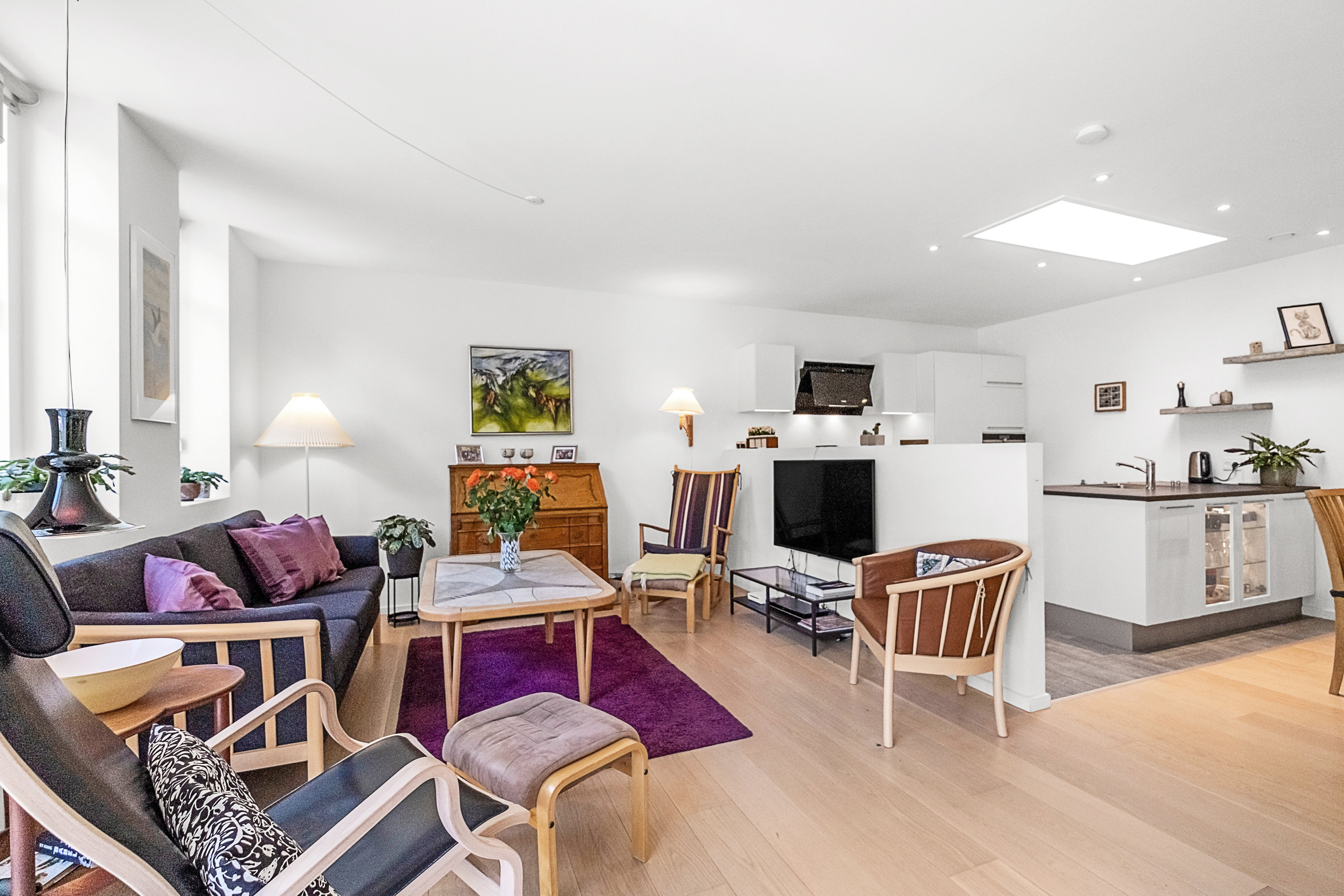 Fremhævet køkken alrum billede i fuldskærmstilstand. Billede af Hjortshøjvangen 118, 8530 Hjortshøj