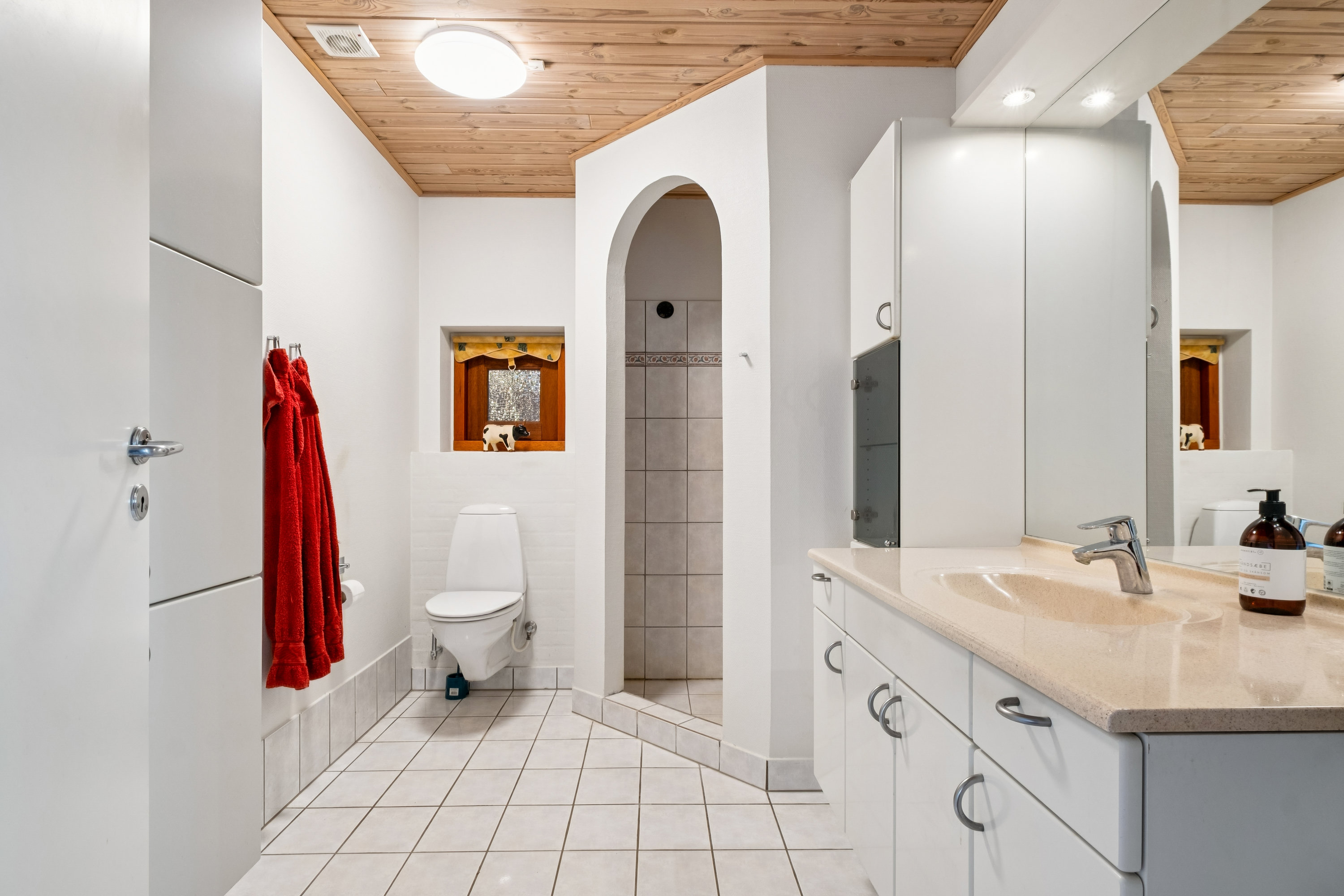 Fremhævet badeværelse billede i fuldskærmstilstand. Billede af Nordrevej 4A, Tyrsted, 8700 Horsens