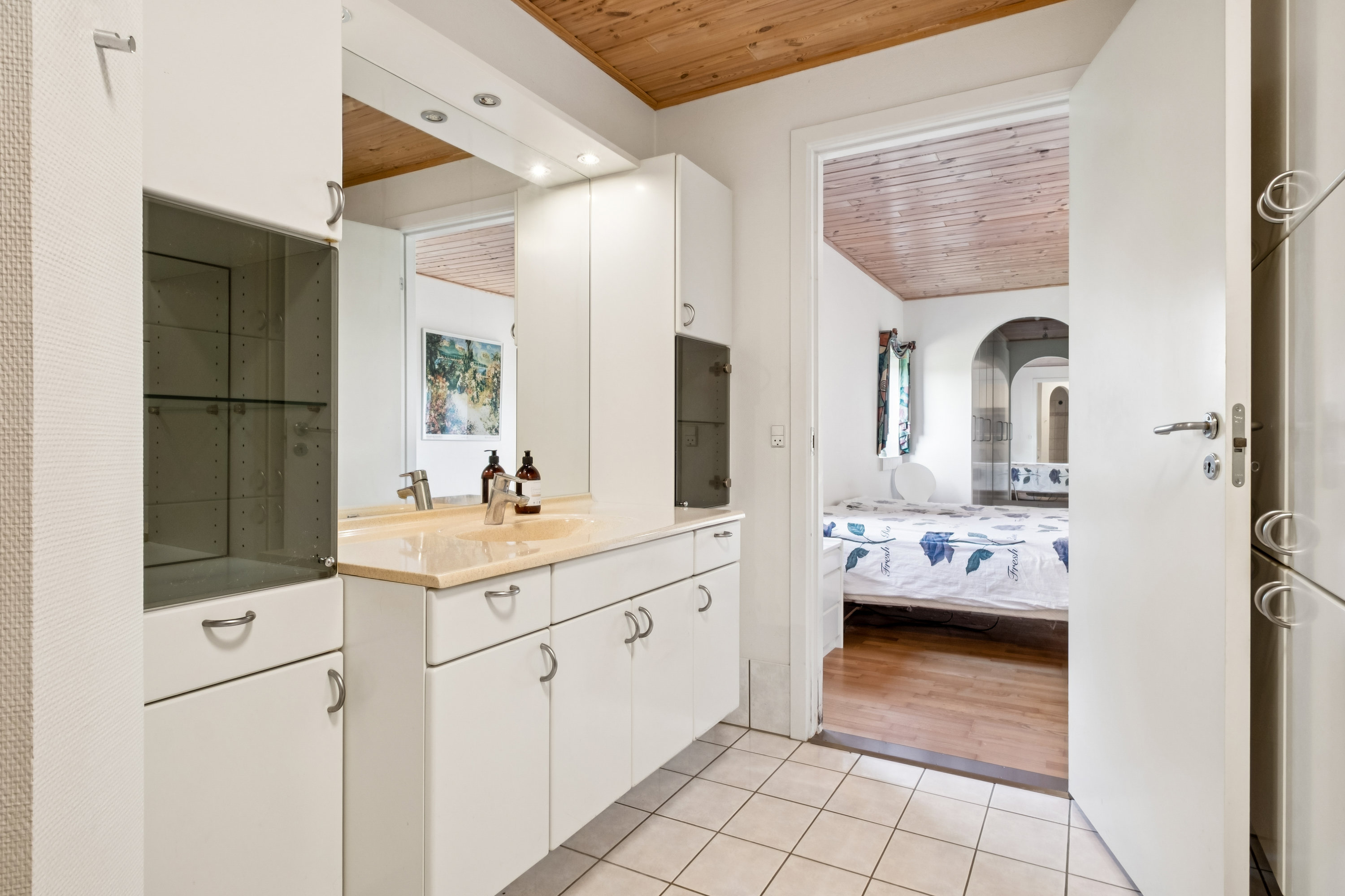 Fremhævet badeværelse billede i fuldskærmstilstand. Billede af Nordrevej 4A, Tyrsted, 8700 Horsens