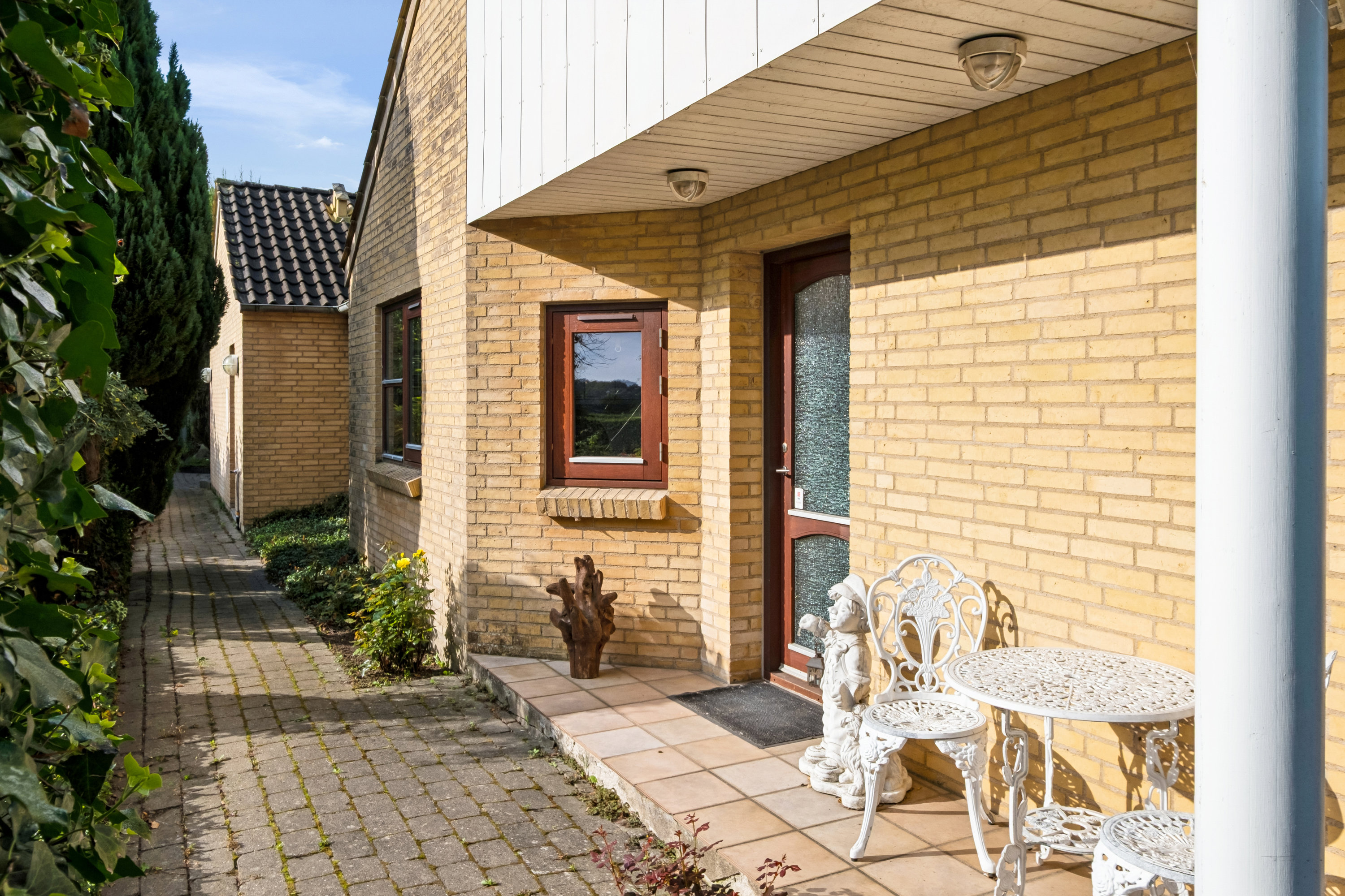 Fremhævet facade billede i fuldskærmstilstand. Billede af Nordrevej 4A, Tyrsted, 8700 Horsens