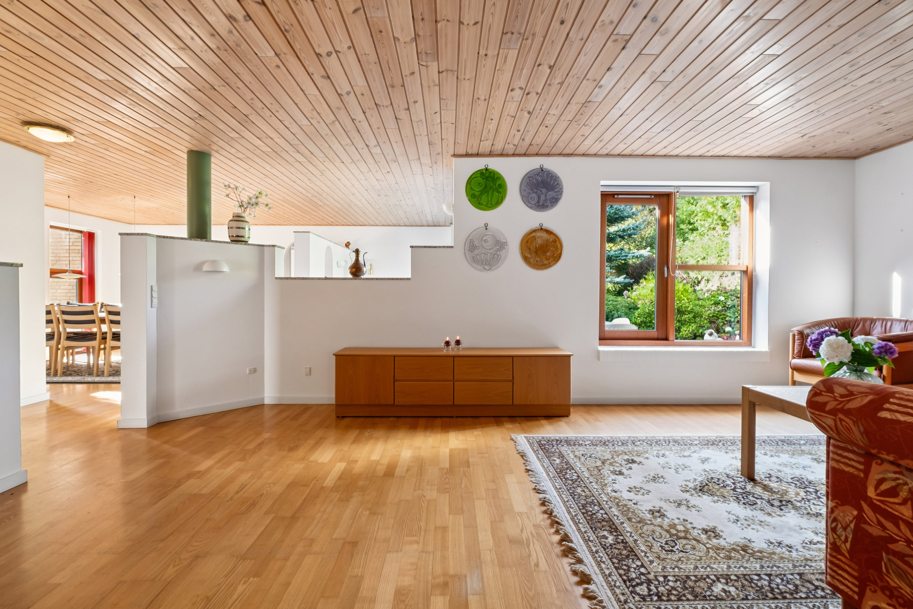 Fremhævet stue billede i fuldskærmstilstand. Billede af Nordrevej 4A, Tyrsted, 8700 Horsens