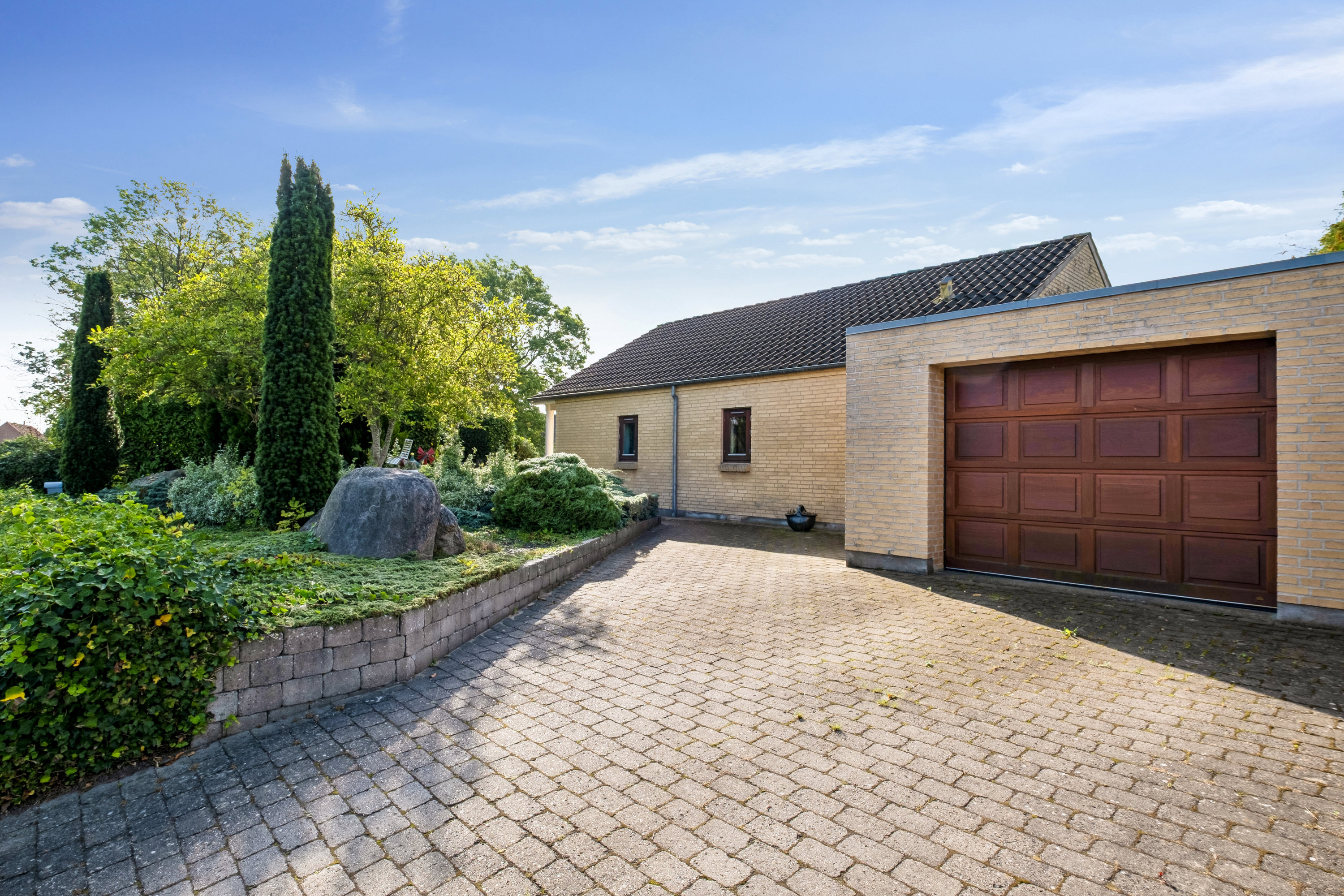 Fremhævet set fra vejen billede i fuldskærmstilstand. Billede af Nordrevej 4A, Tyrsted, 8700 Horsens