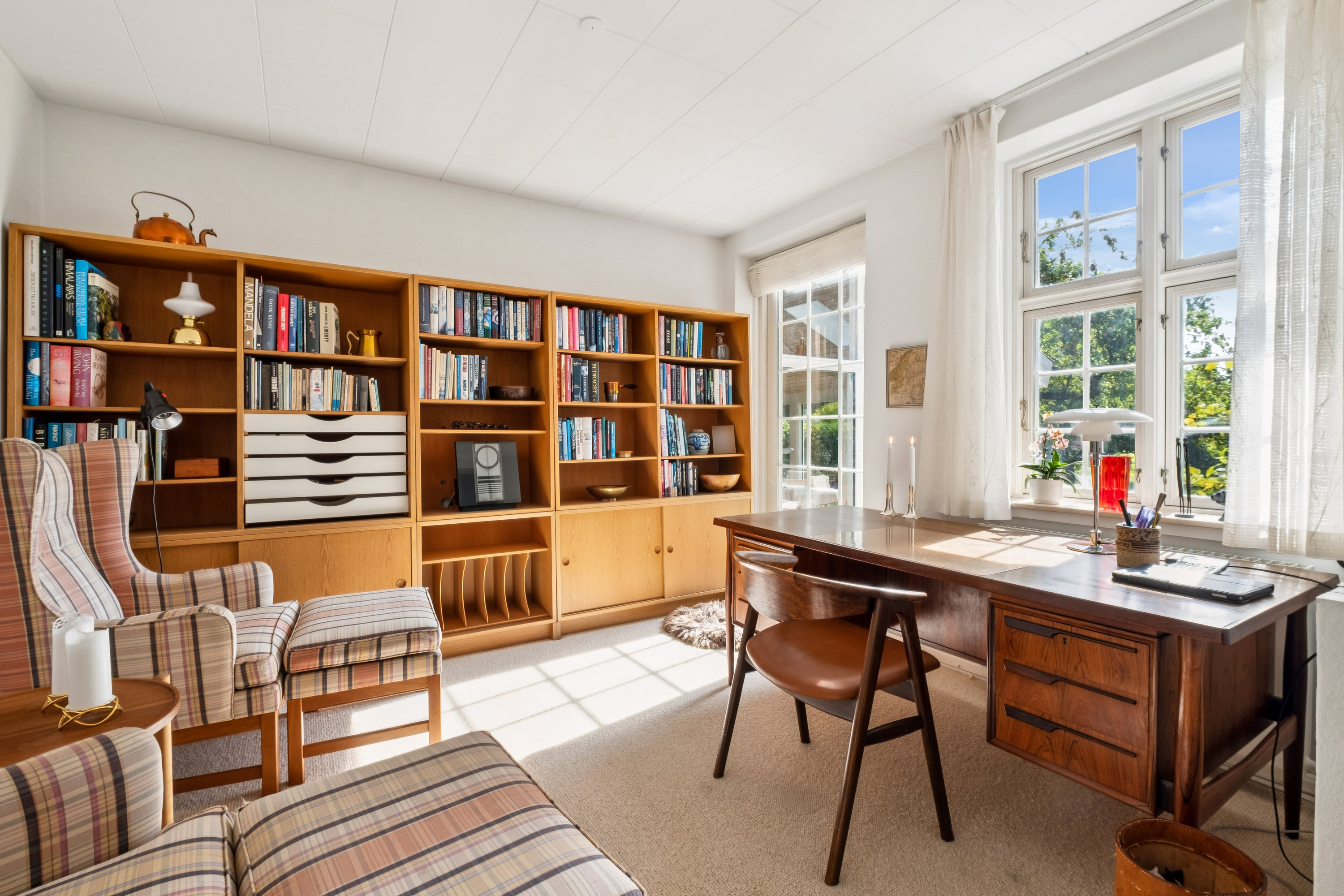 Fremhævet stue billede i fuldskærmstilstand. Billede af Røntoftevej 4, Vrønding, 8700 Horsens