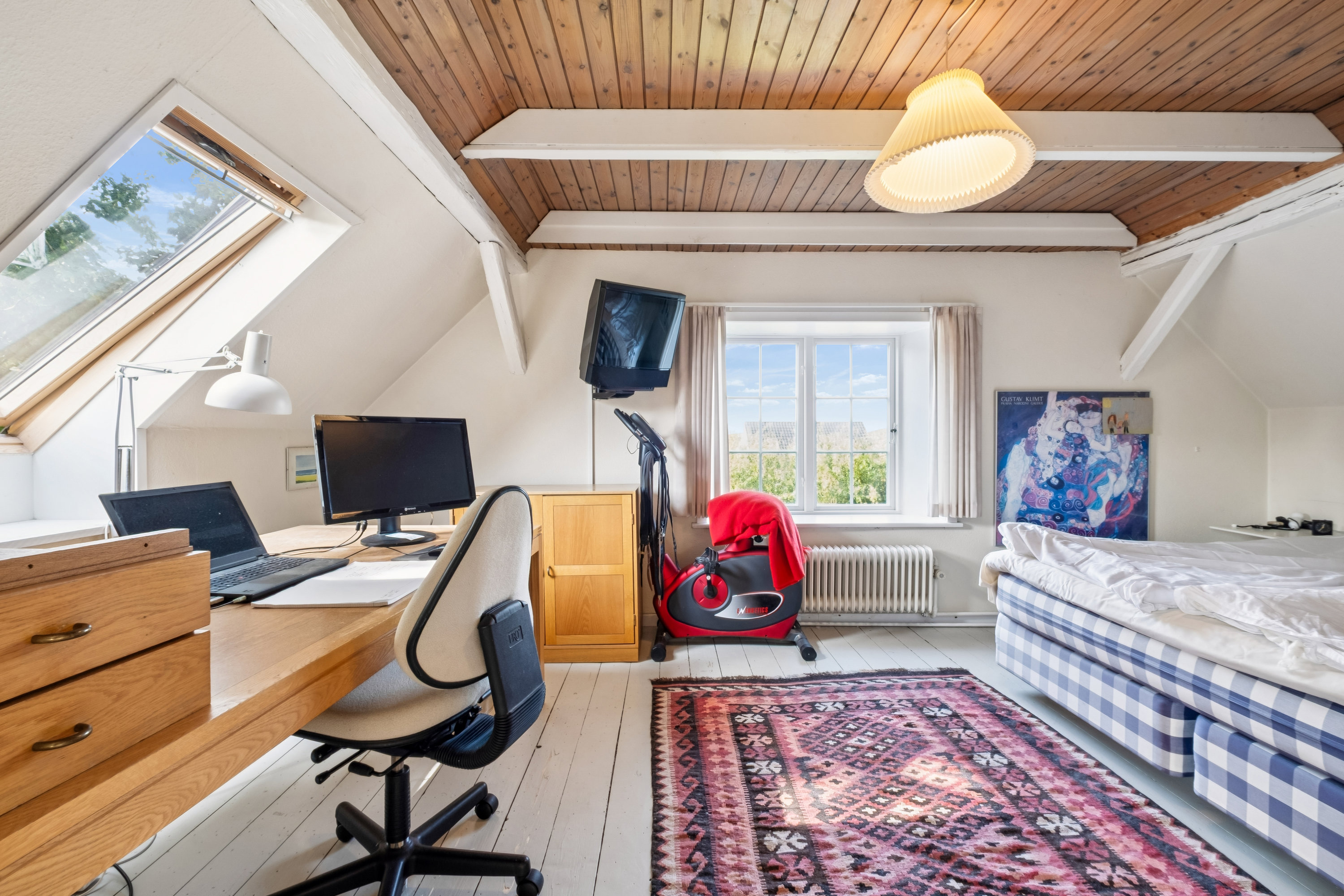 Fremhævet soveværelse billede i fuldskærmstilstand. Billede af Røntoftevej 4, Vrønding, 8700 Horsens