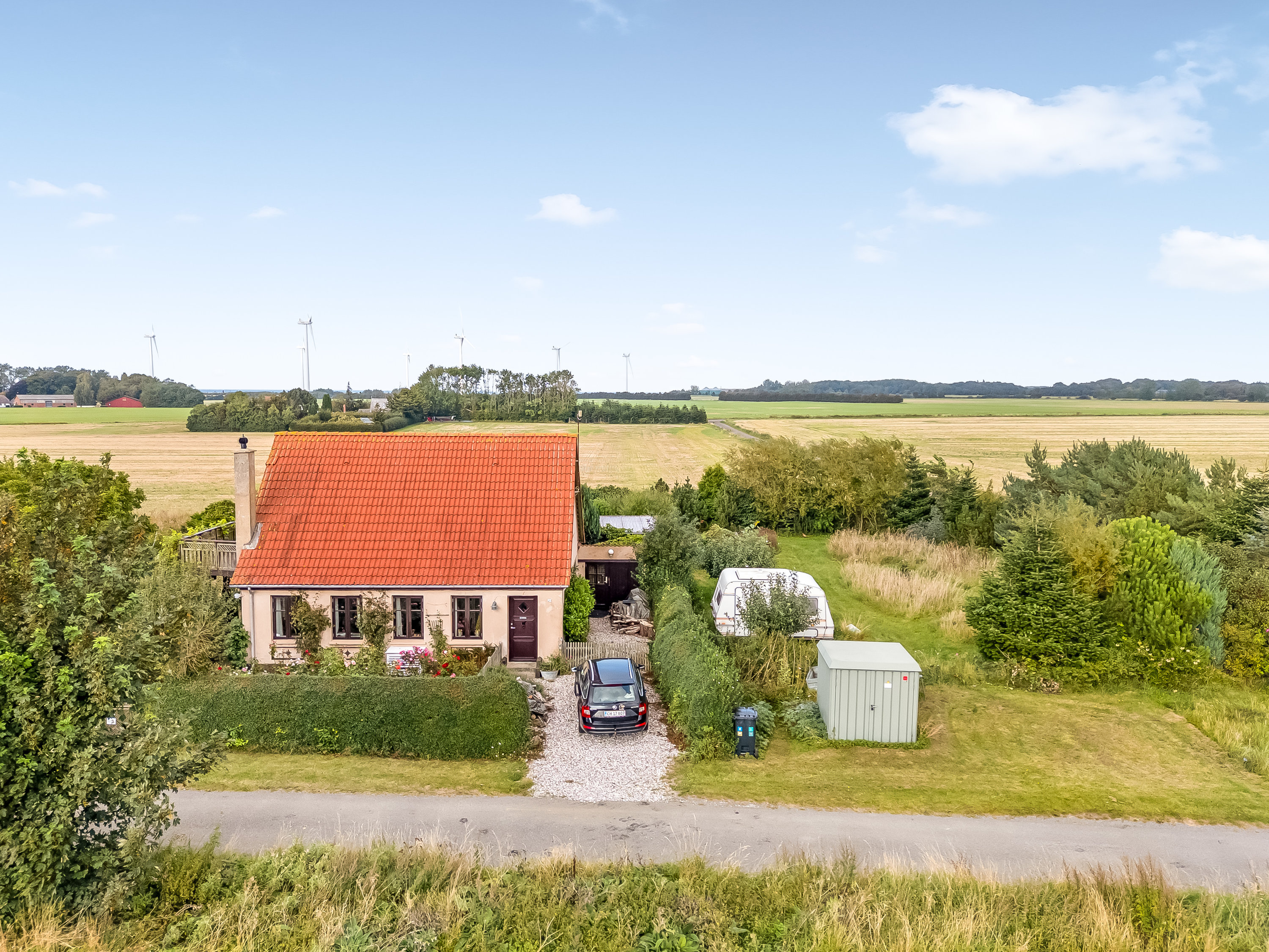 Fremhævet mastefoto billede i fuldskærmstilstand. Billede af Vensholmvej 20, Købelev, 4900 Nakskov