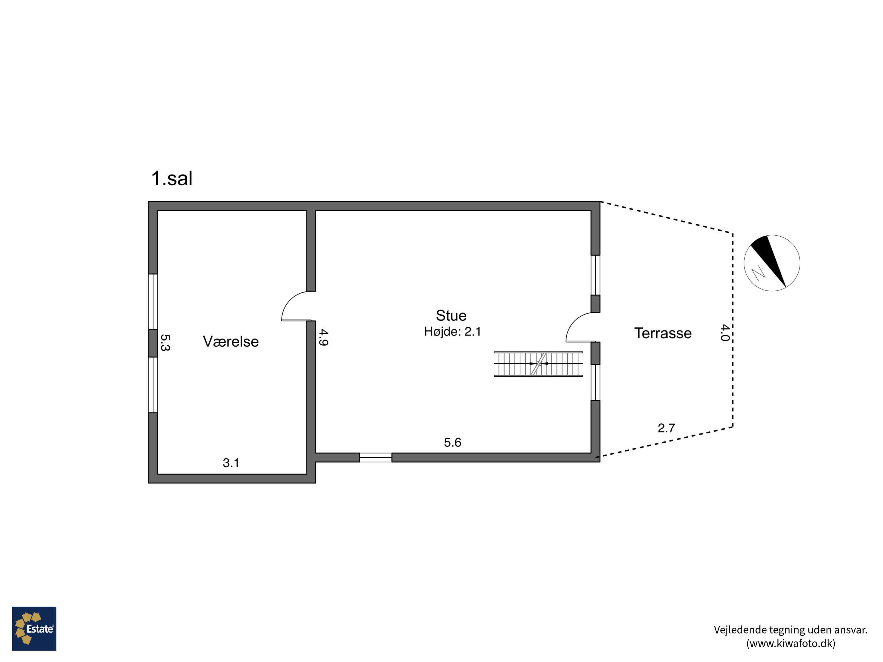 Plantegninger billede af Vensholmvej 20, Købelev, 4900 Nakskov