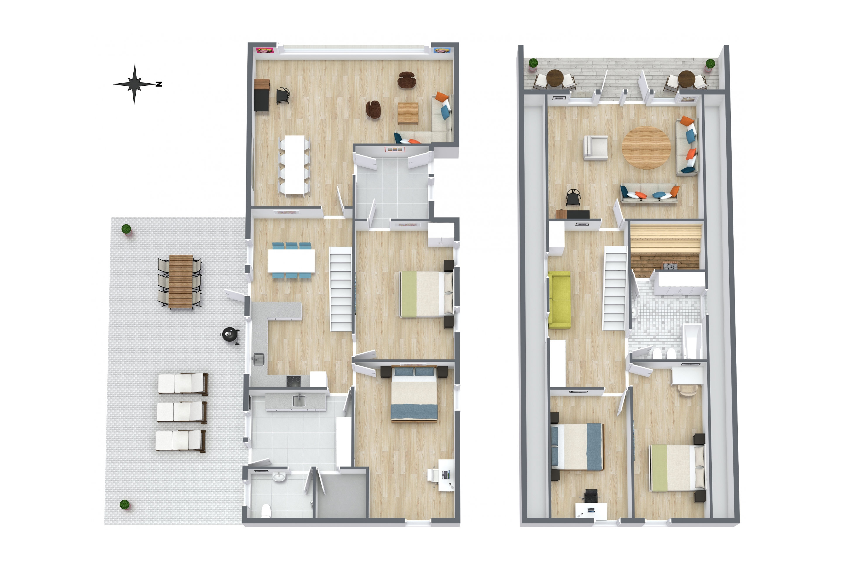 Plantegninger billede af Søbakken 8, 9830 Tårs