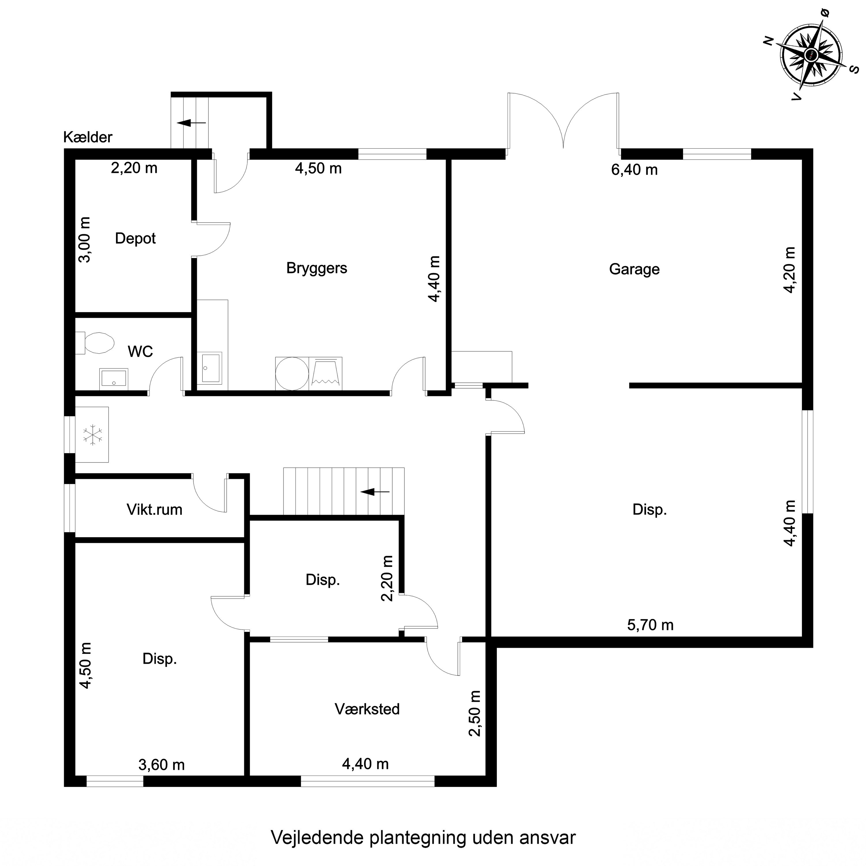 Plantegninger billede af Svendborgvej 16, 5772 Kværndrup