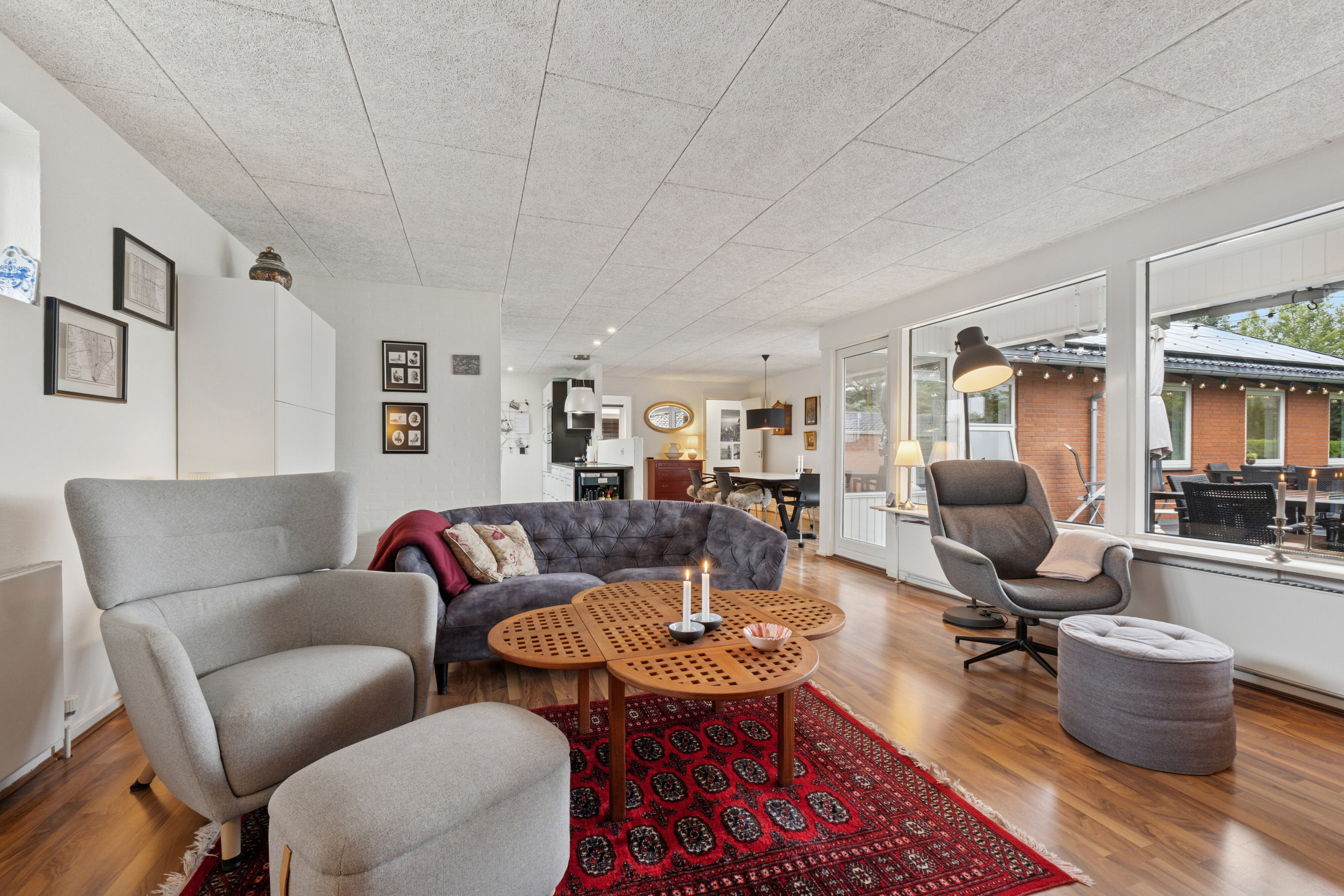 Miniaturebillede 2: stue. Billede af Trannisvej 14, 6040 Egtved