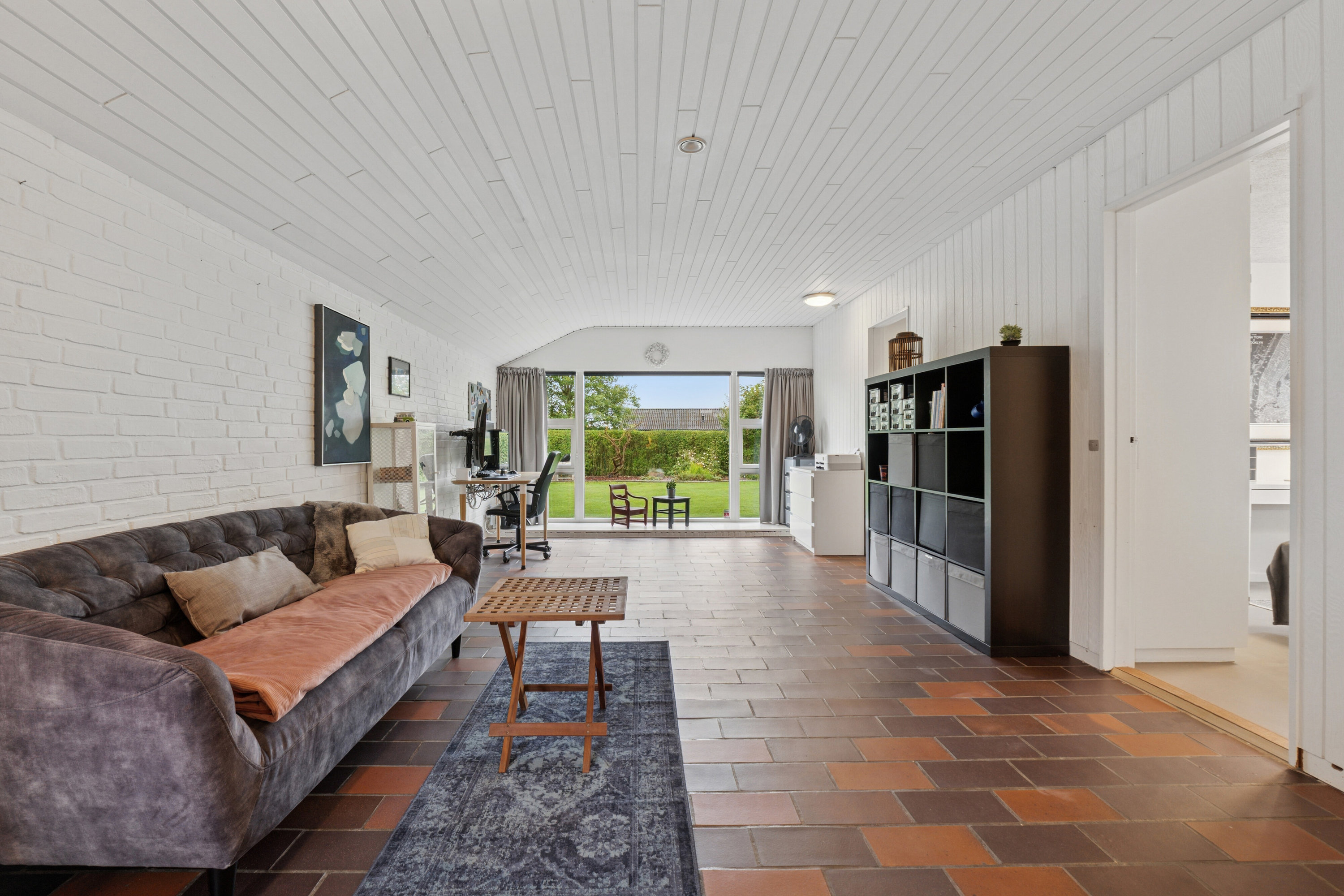 Fremhævet stue billede i fuldskærmstilstand. Billede af Trannisvej 14, 6040 Egtved