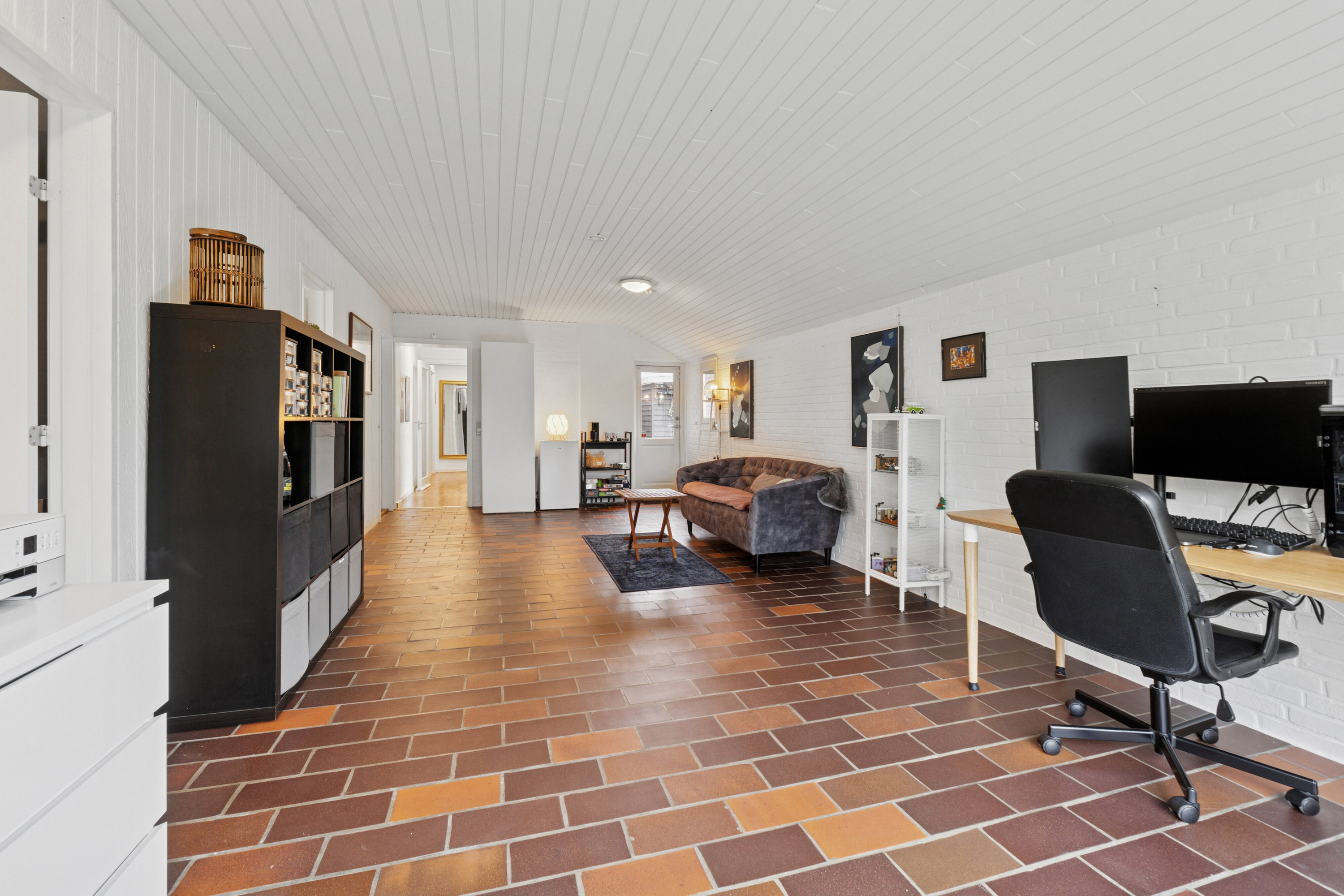 Fremhævet stue billede i fuldskærmstilstand. Billede af Trannisvej 14, 6040 Egtved