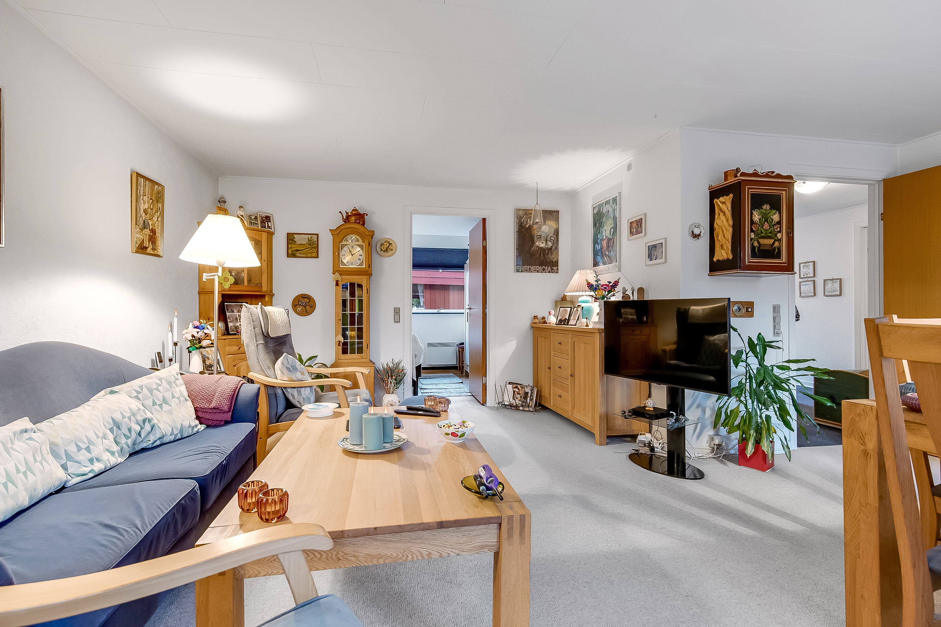 Fremhævet stue billede i fuldskærmstilstand. Billede af Stævnebogårdsvej 51, Erritsø, 7000 Fredericia