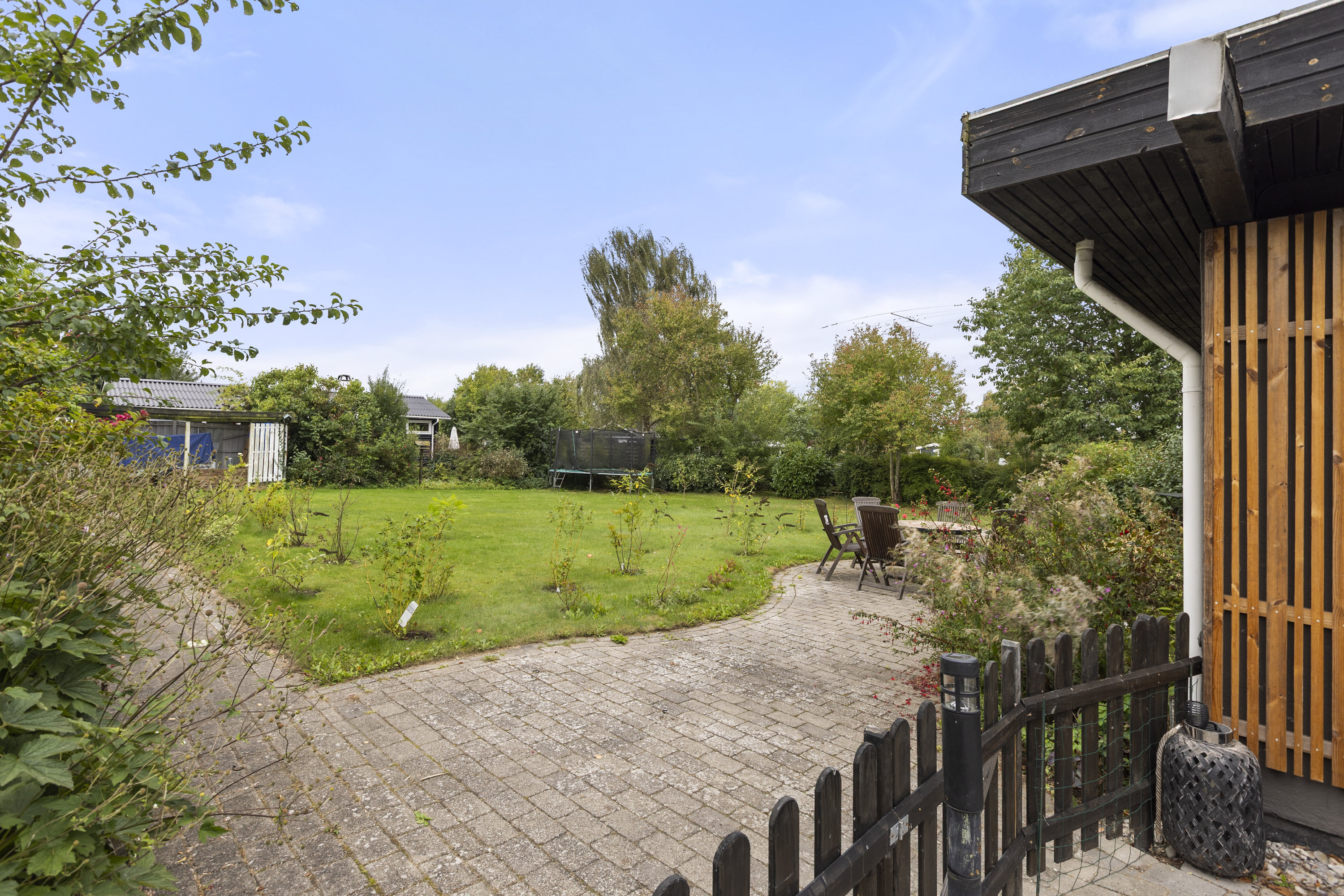 Fremhævet have billede i fuldskærmstilstand. Billede af Mejsevænget 15, Kyndeløse, 4070 Kirke Hyllinge