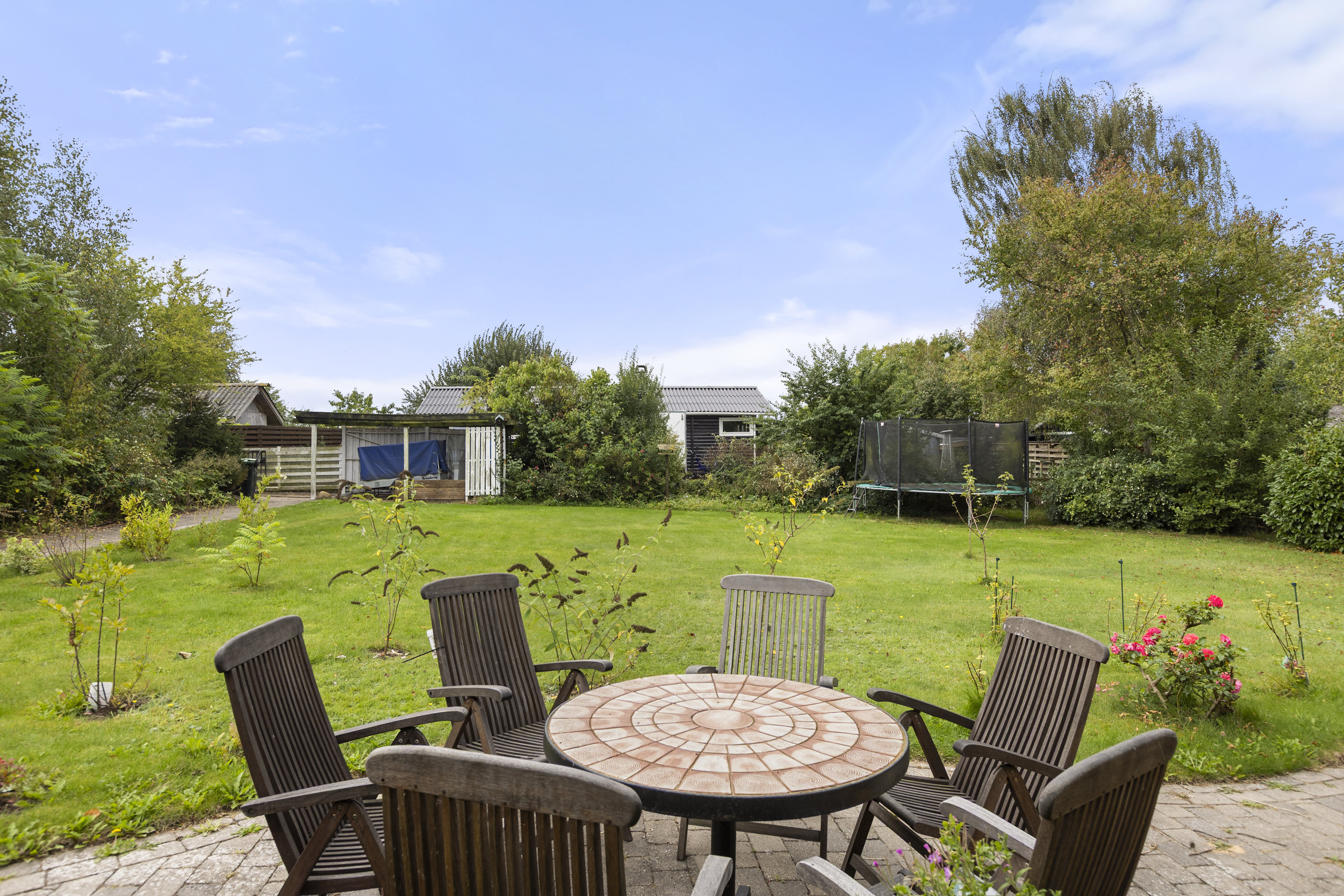 Fremhævet have billede i fuldskærmstilstand. Billede af Mejsevænget 15, Kyndeløse, 4070 Kirke Hyllinge