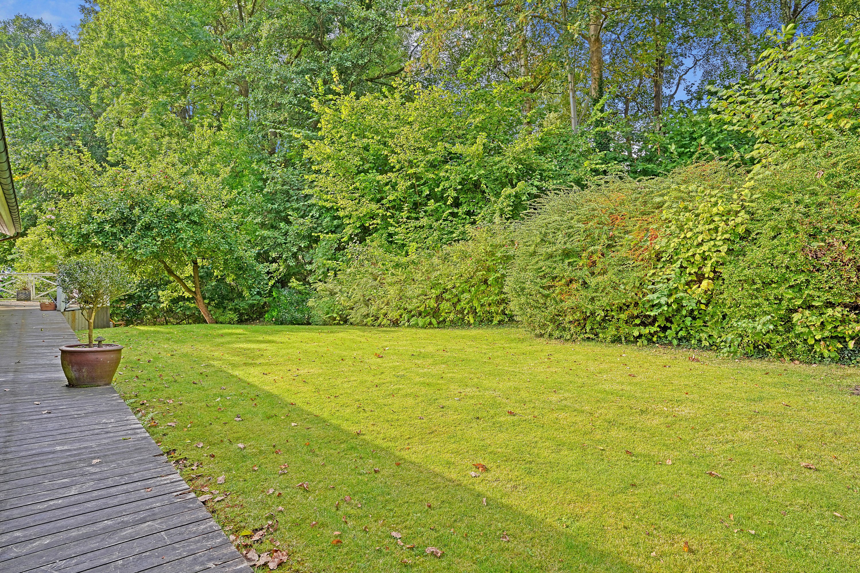 Fremhævet have billede i fuldskærmstilstand. Billede af Bag Vænget 23, 3400 Hillerød
