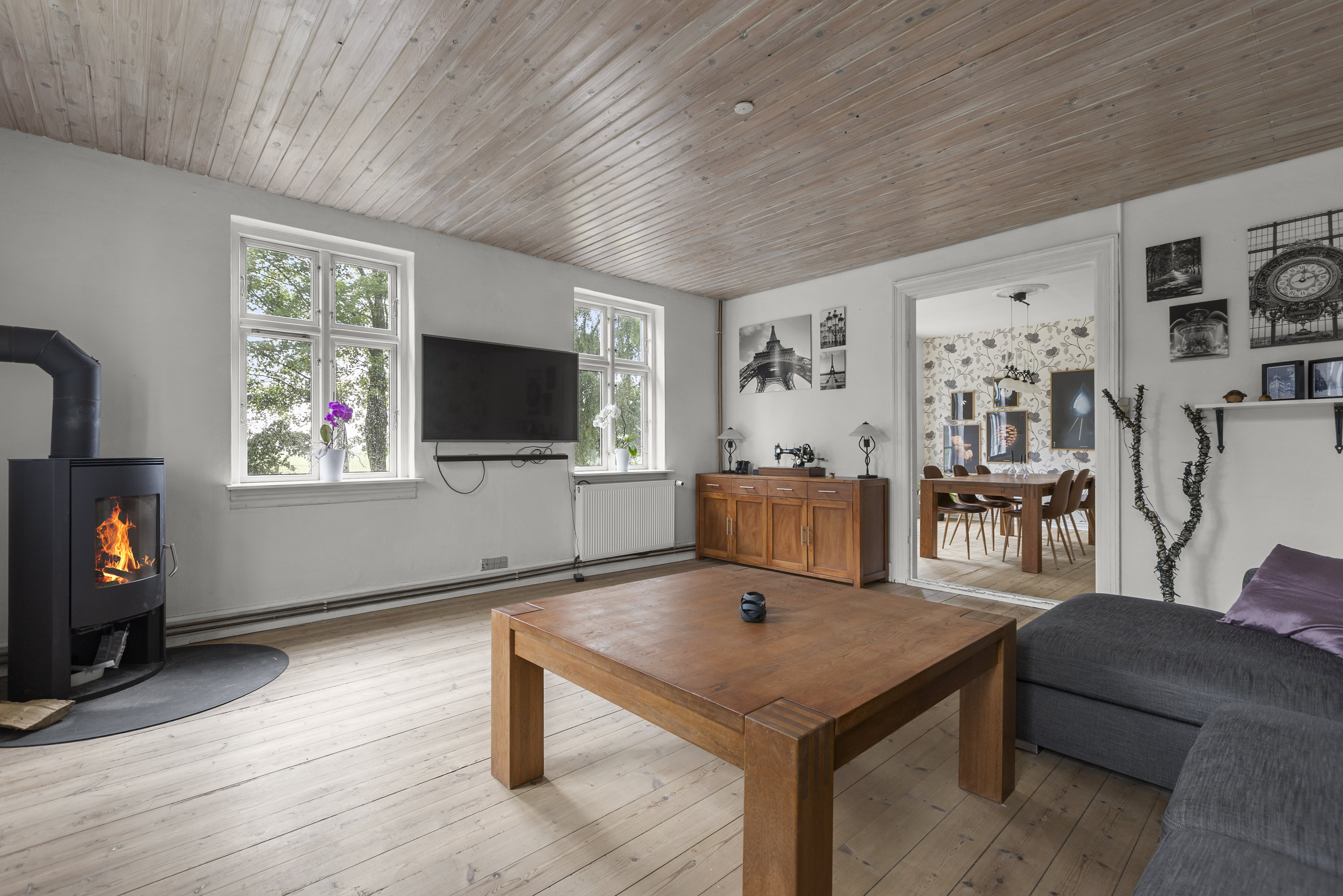 Fremhævet stue billede i fuldskærmstilstand. Billede af Vrangstrupvej 88, Vrangstrup, 4171 Glumsø