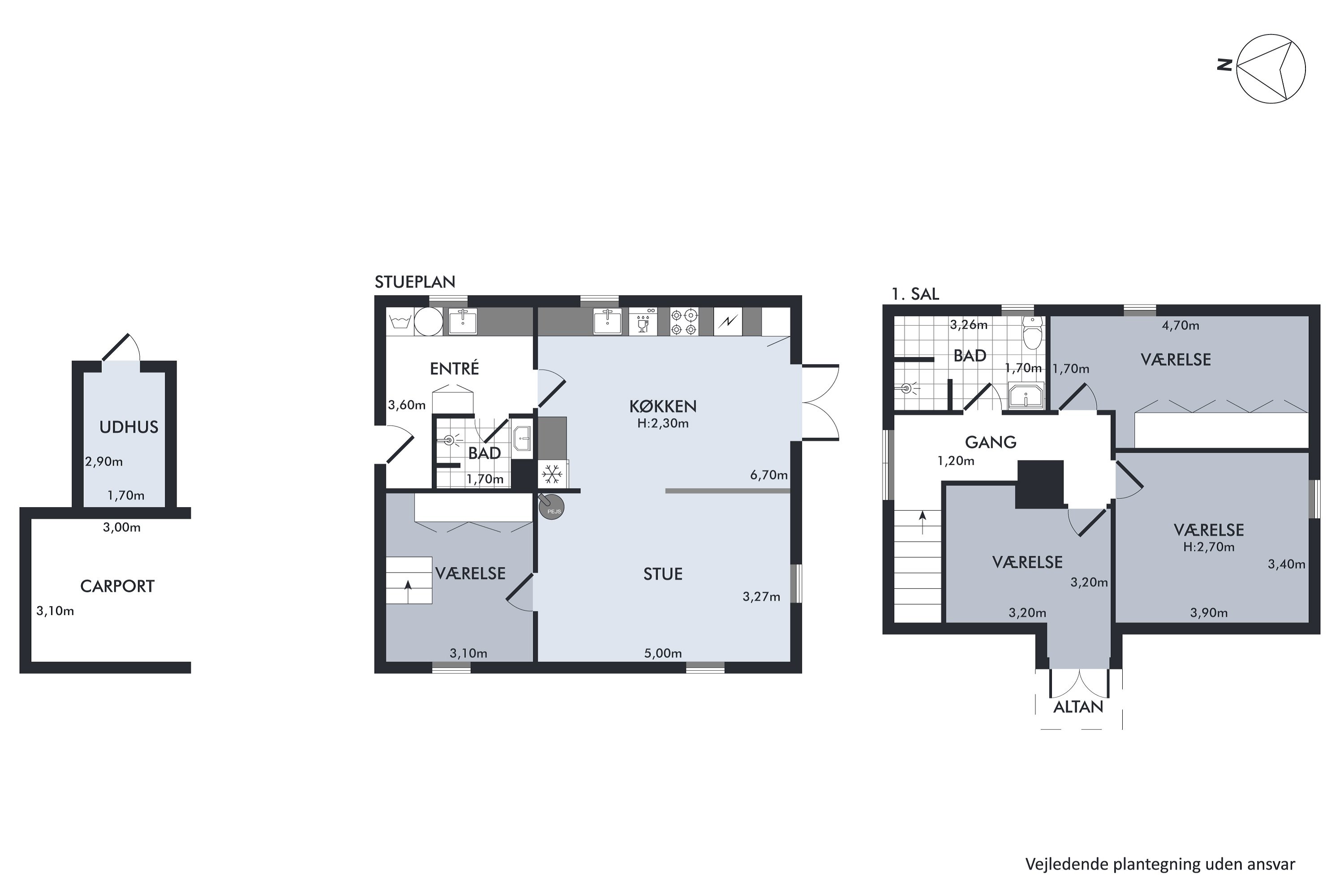 Plantegninger billede af Kokvadvejen 4, Byrum By, 9940 Læsø
