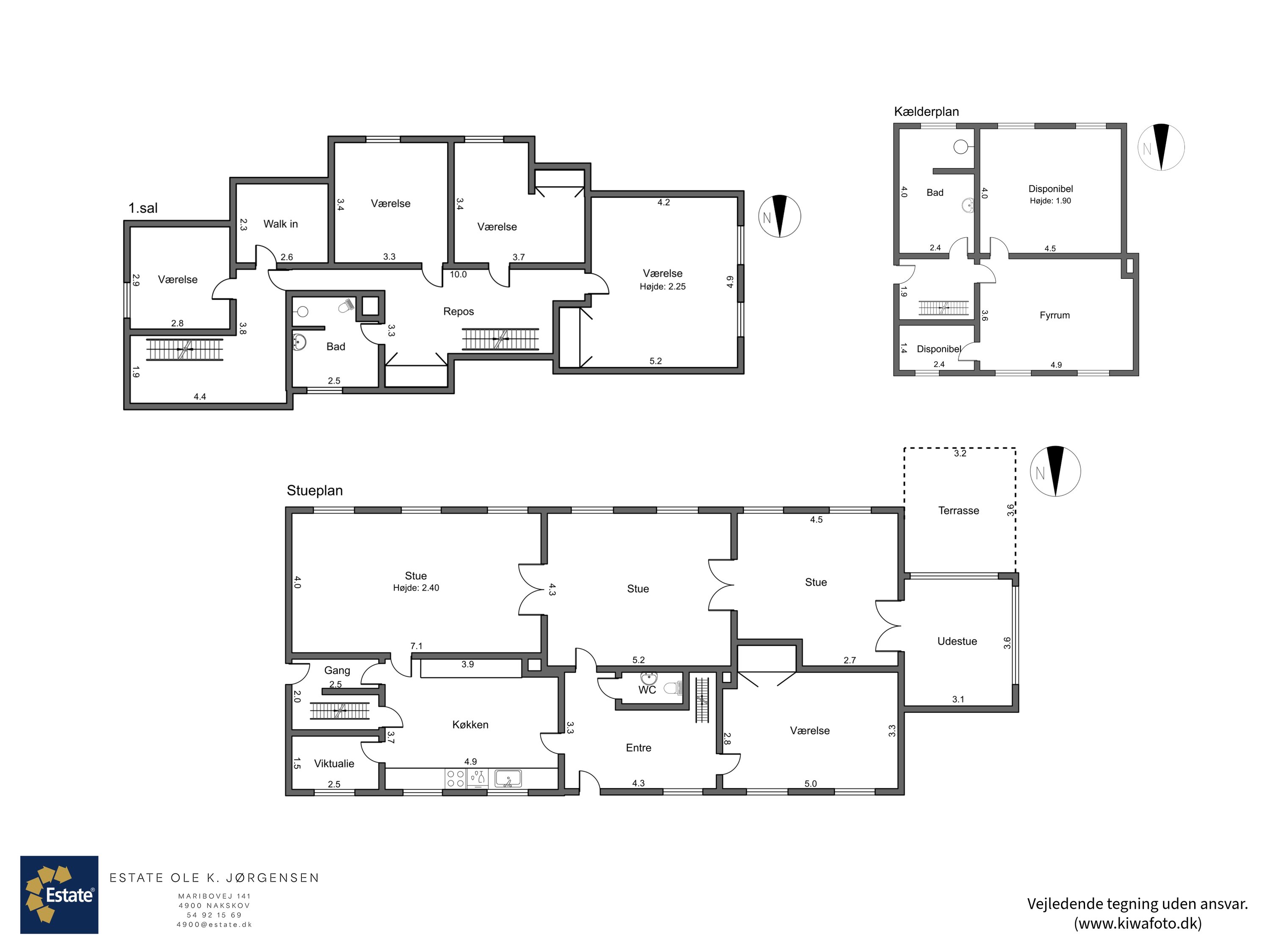 Plantegninger billede af Rudbjergvej 40, Munkeby, 4900 Nakskov