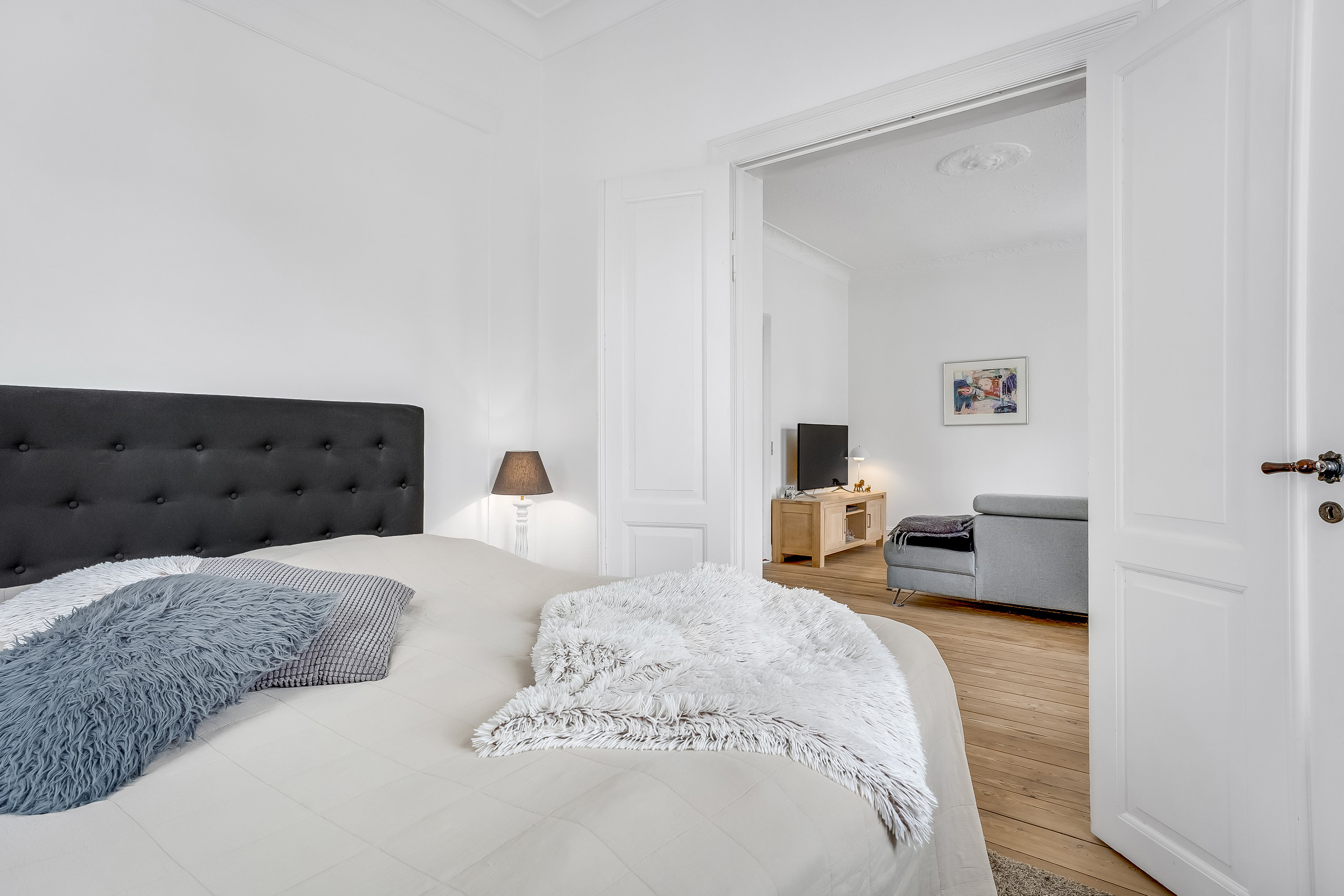 Fremhævet soveværelse billede i fuldskærmstilstand. Billede af Svingelsvej 34, 4900 Nakskov