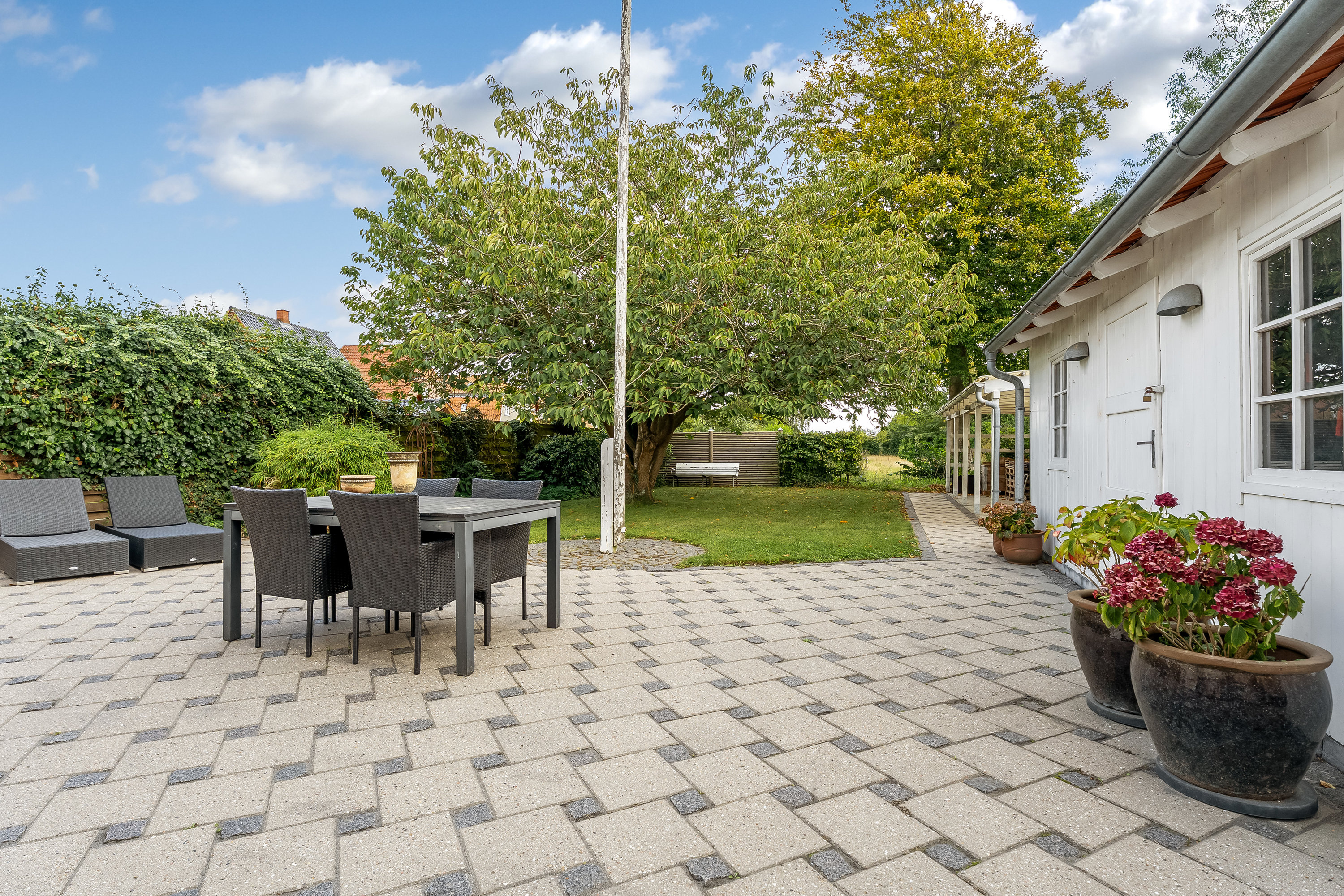 Fremhævet terrasse billede i fuldskærmstilstand. Billede af Svingelsvej 34, 4900 Nakskov