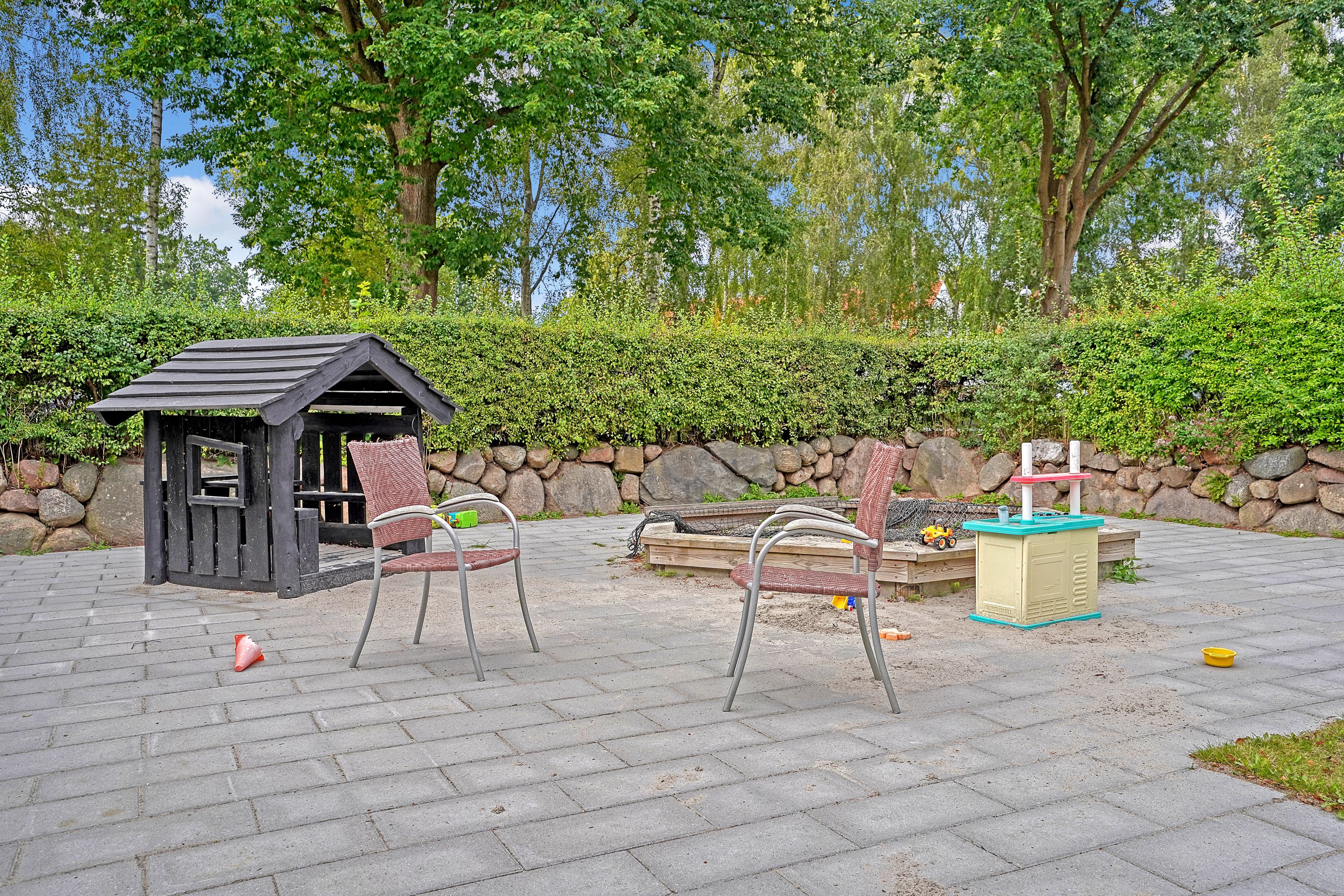 Fremhævet terrasse billede i fuldskærmstilstand. Billede af Søllerød Park 16, st.. 1., Søllerød, 2840 Holte