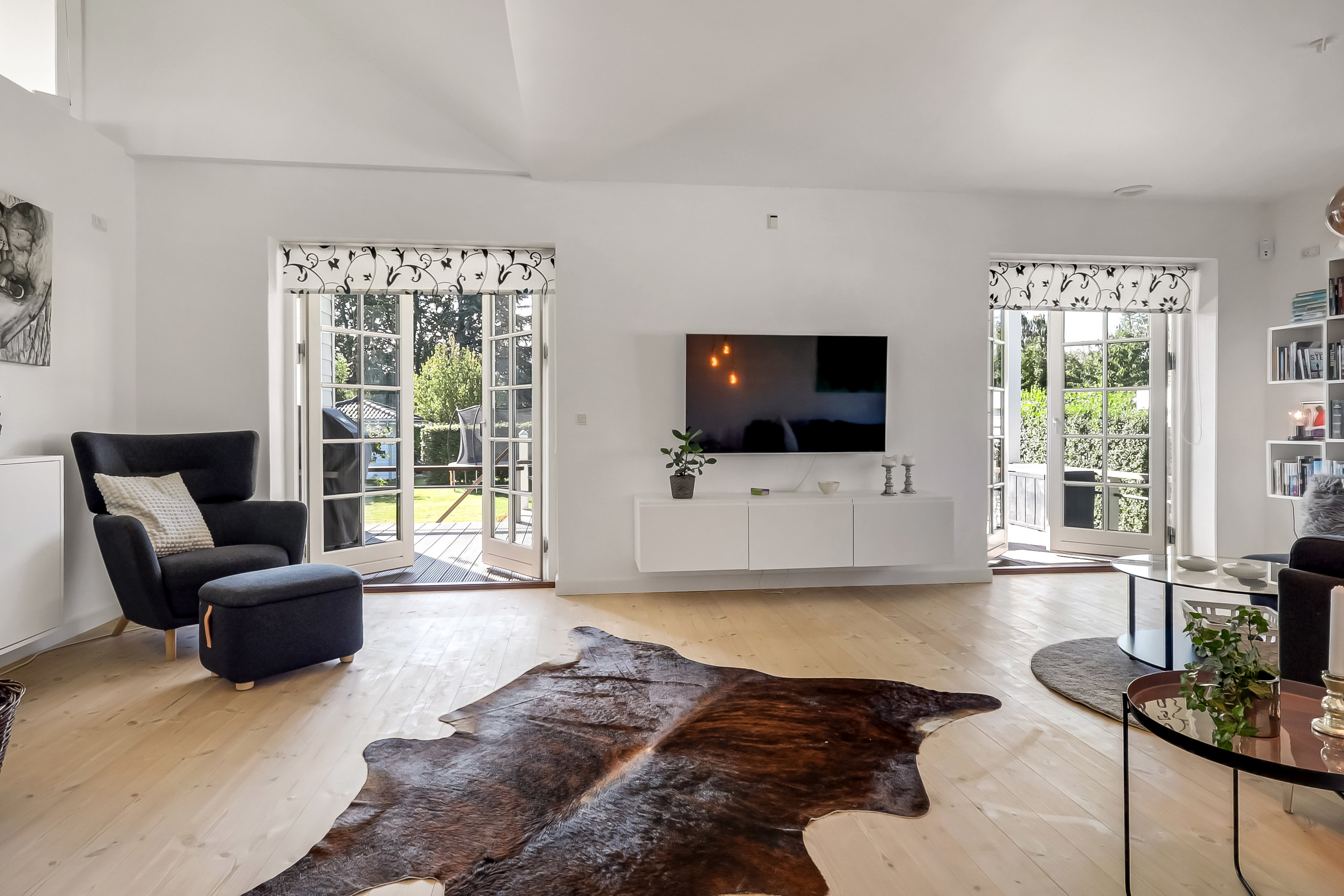 Fremhævet stue billede i fuldskærmstilstand. Billede af Åbyvejen 6, 5881 Skårup Fyn