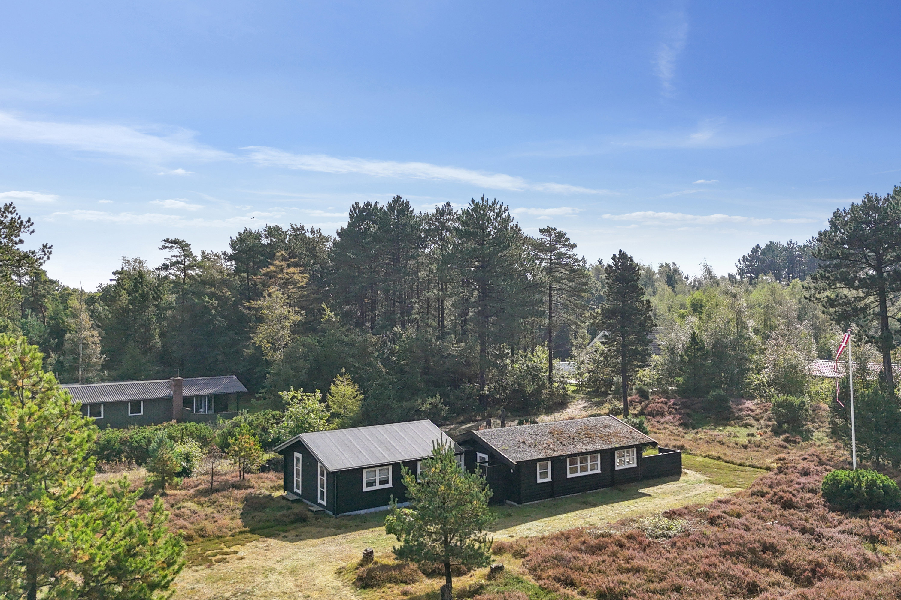 Fremhævet luftfoto billede i fuldskærmstilstand. Billede af Hvidkløvervej 6, Vesterø, 9940 Læsø