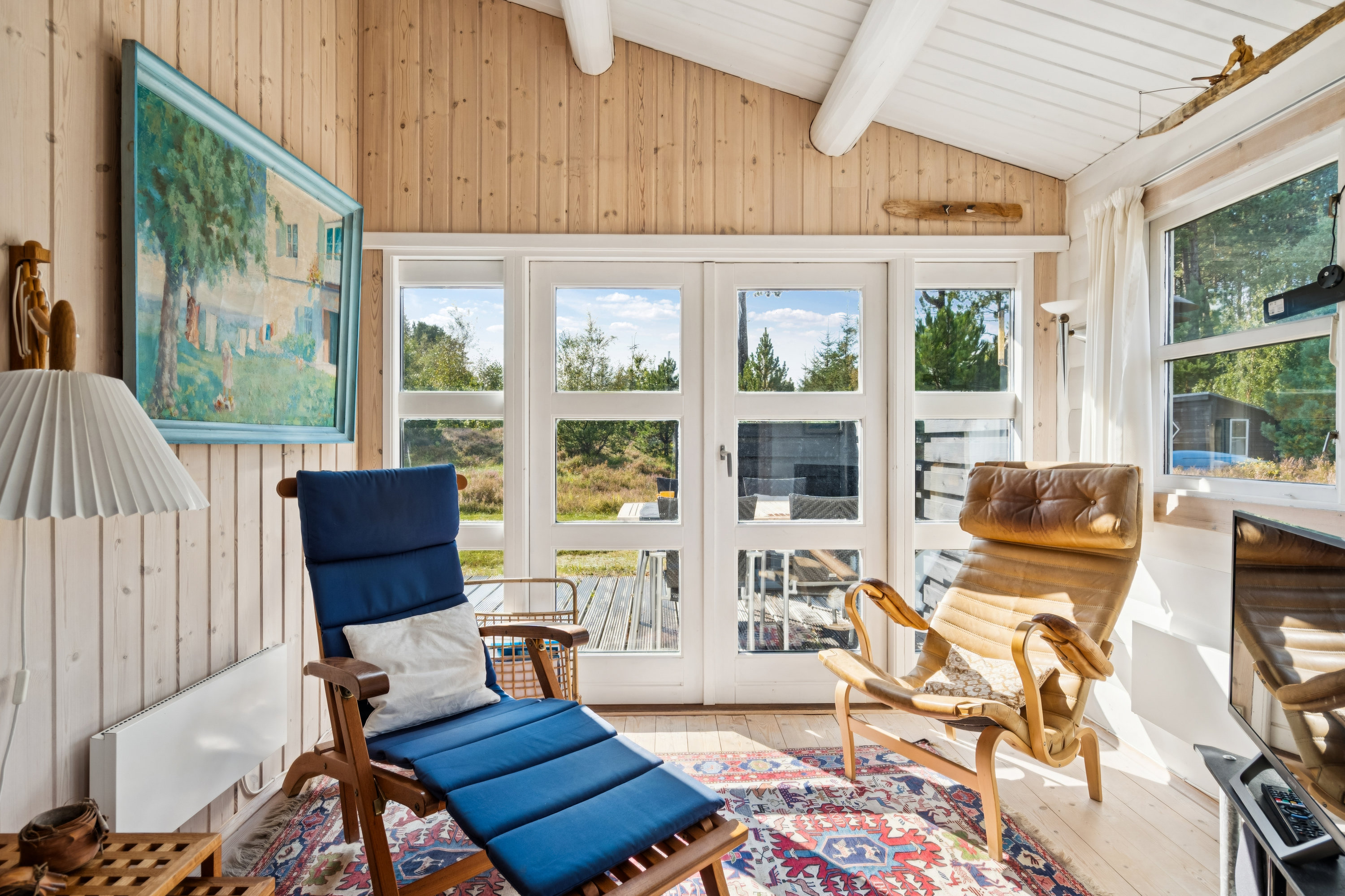 Fremhævet stue billede i fuldskærmstilstand. Billede af Hvidkløvervej 6, Vesterø, 9940 Læsø