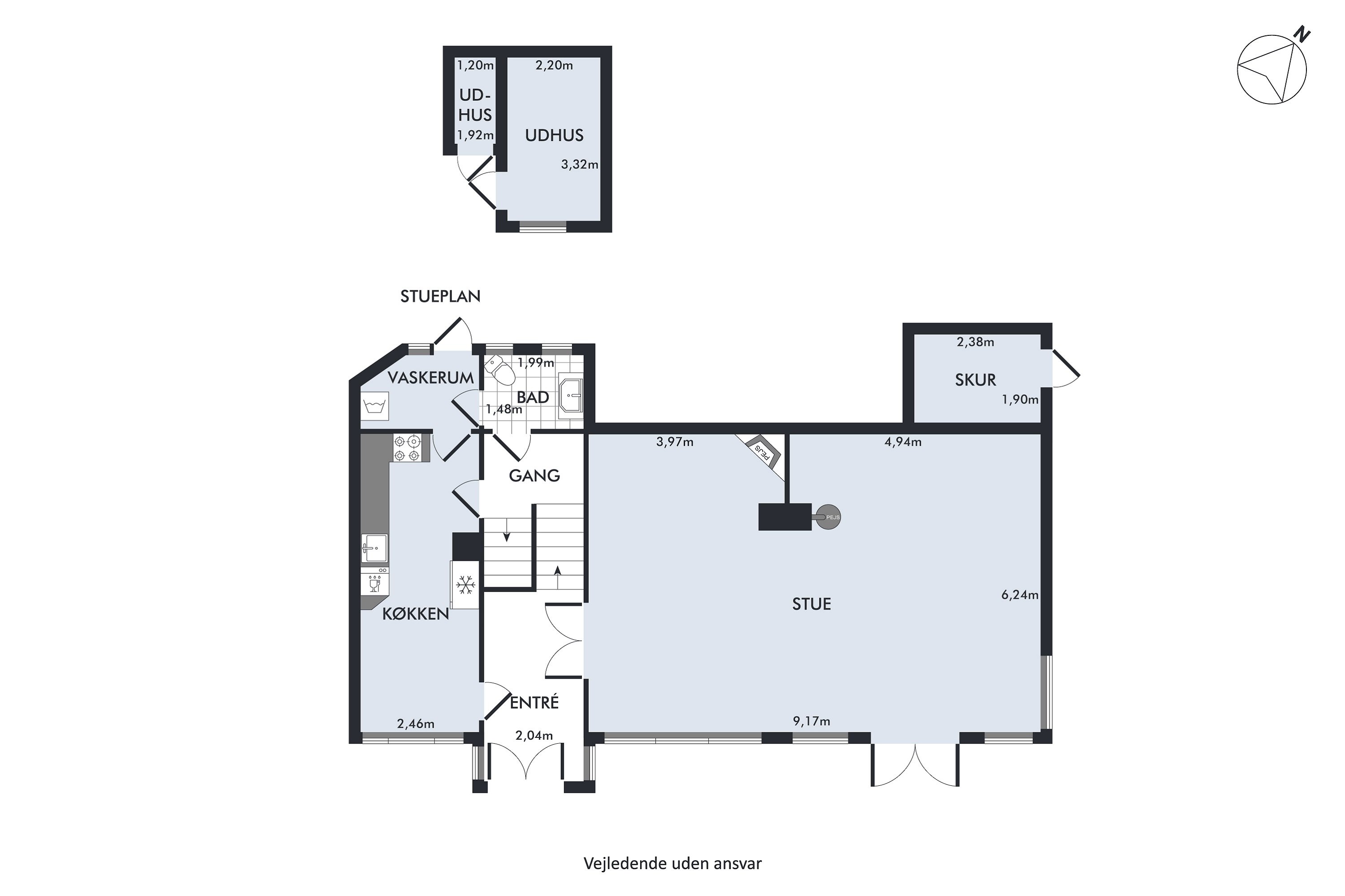 Plantegninger billede af Molevej 29, Kollund, 6340 Kruså