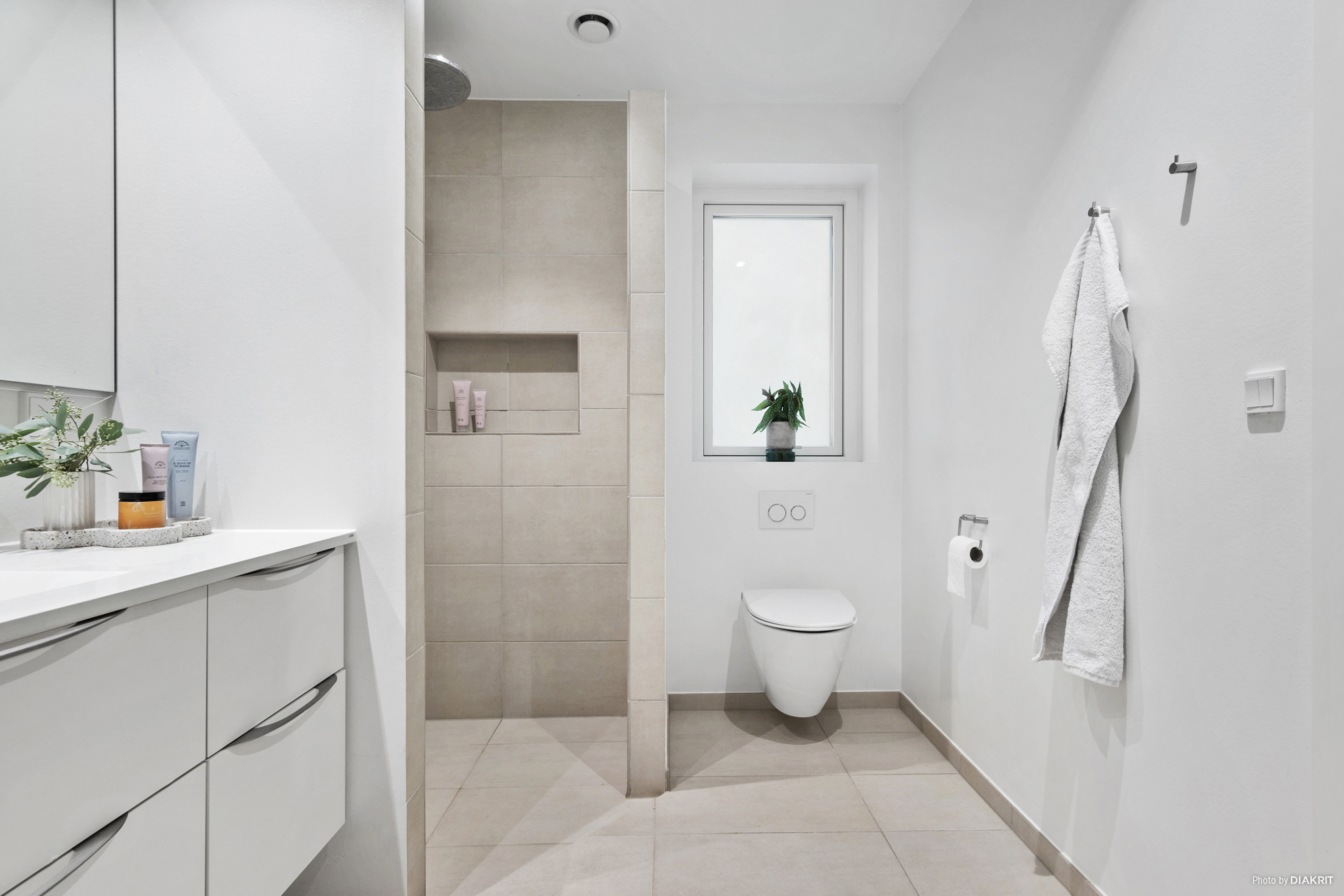 Fremhævet badeværelse billede i fuldskærmstilstand. Billede af Bredager Mark 5, 4600 Køge