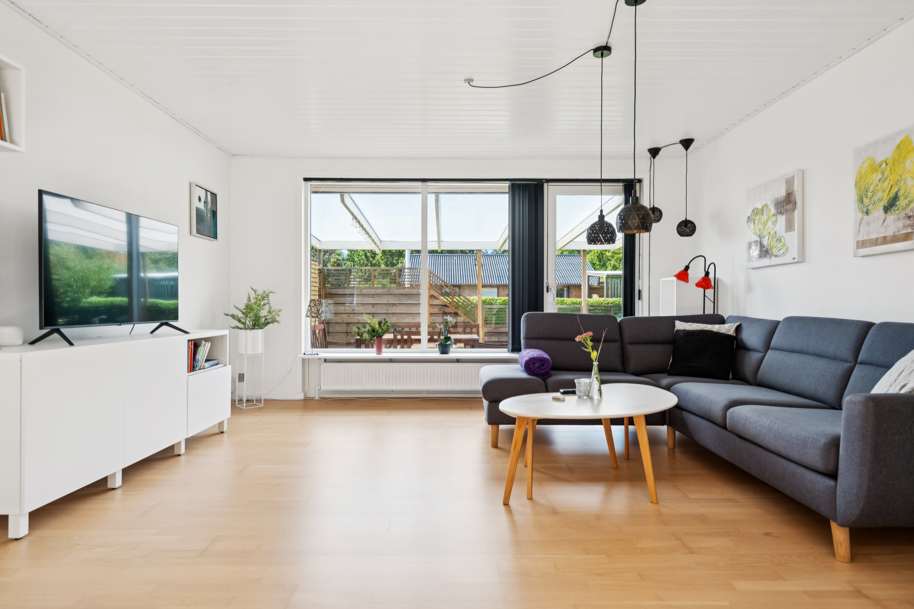 Fremhævet stue billede i fuldskærmstilstand. Billede af Askevej 9, Vesterø Havn, 9940 Læsø